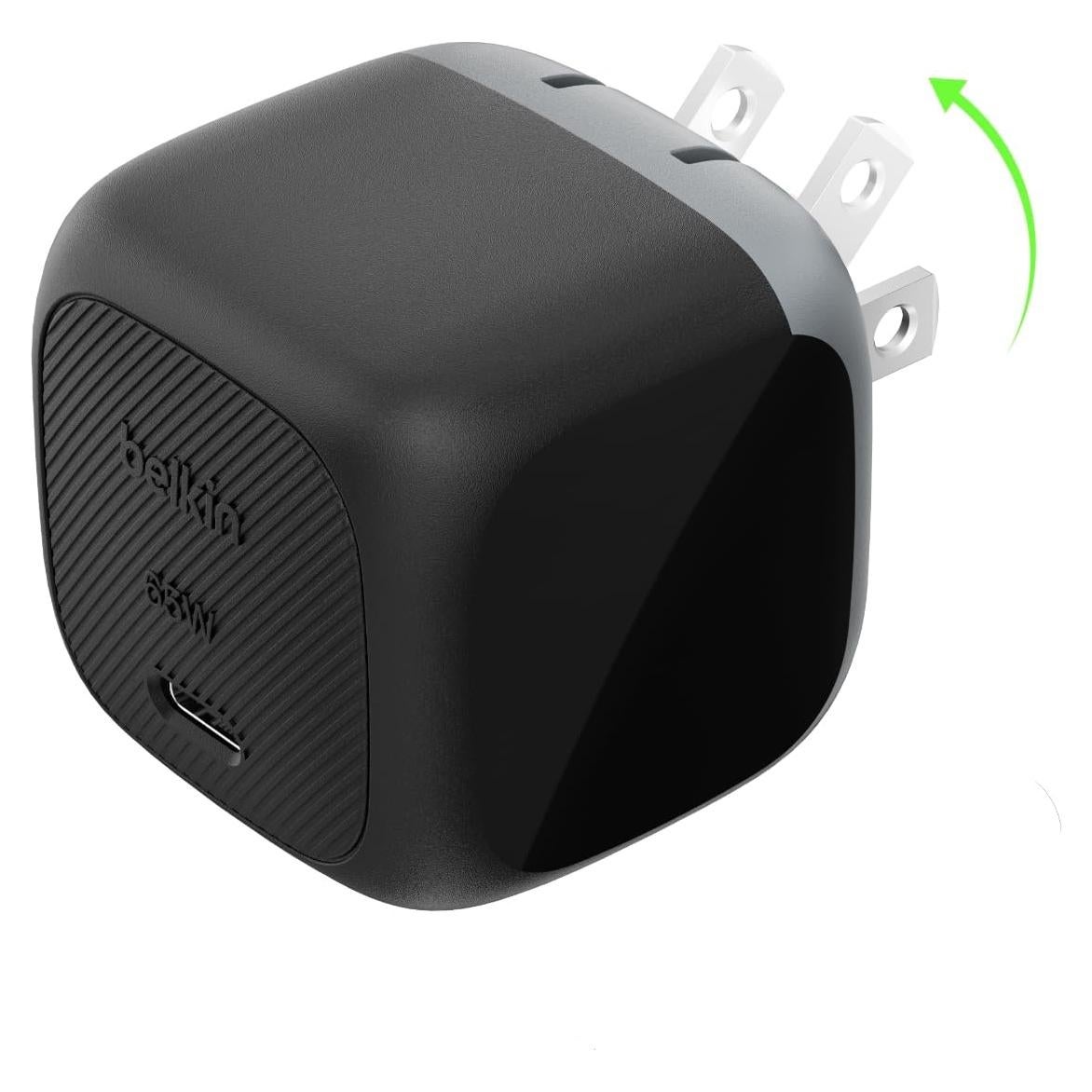 Cargador de Pared USB-C Belkin 65W Carga Rápida Compatible