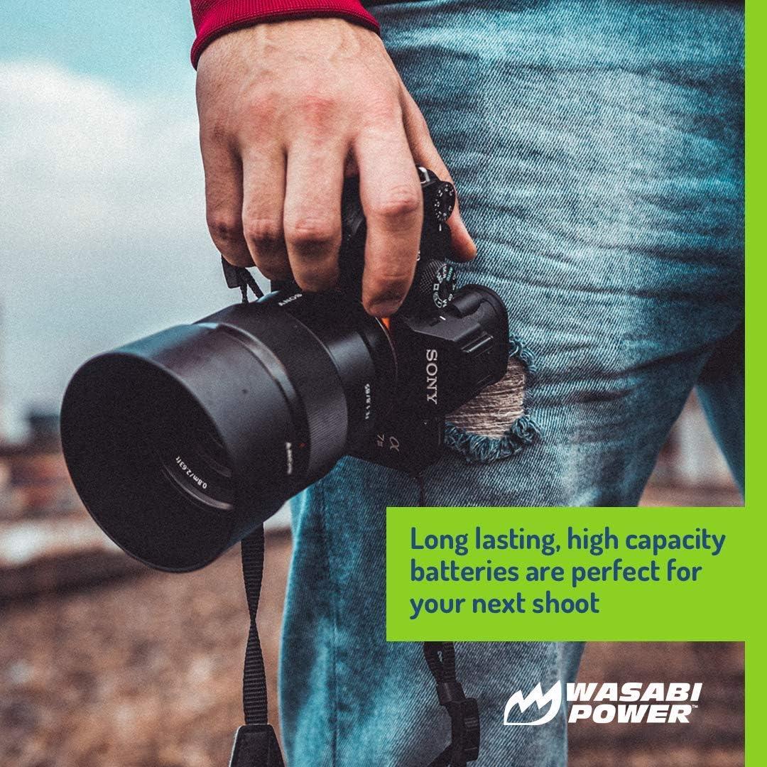 Kit de Baterías y Cargador USB Doble Wasabi Power NP-FZ100