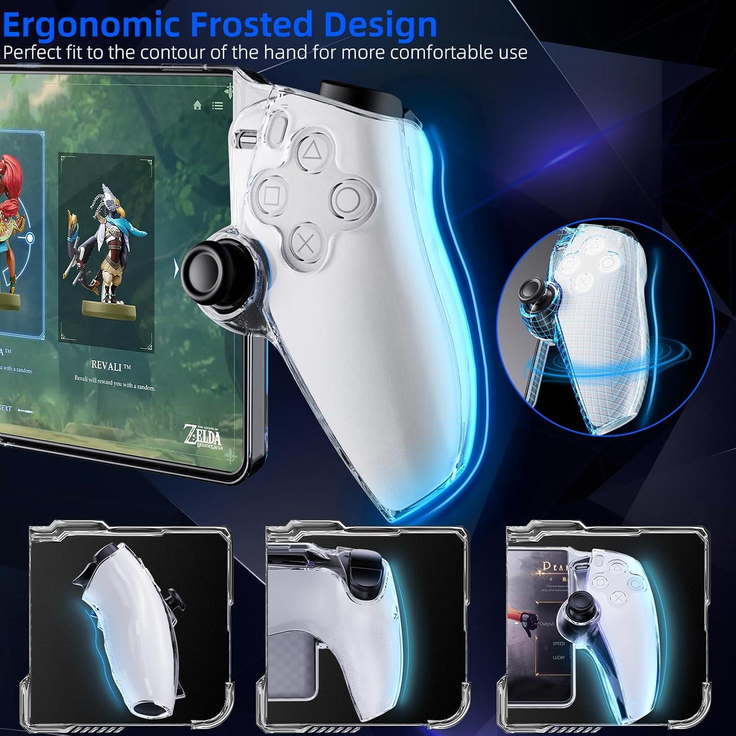 Funda Protectora para PS5 HEYSTOP con Vidrio Templado