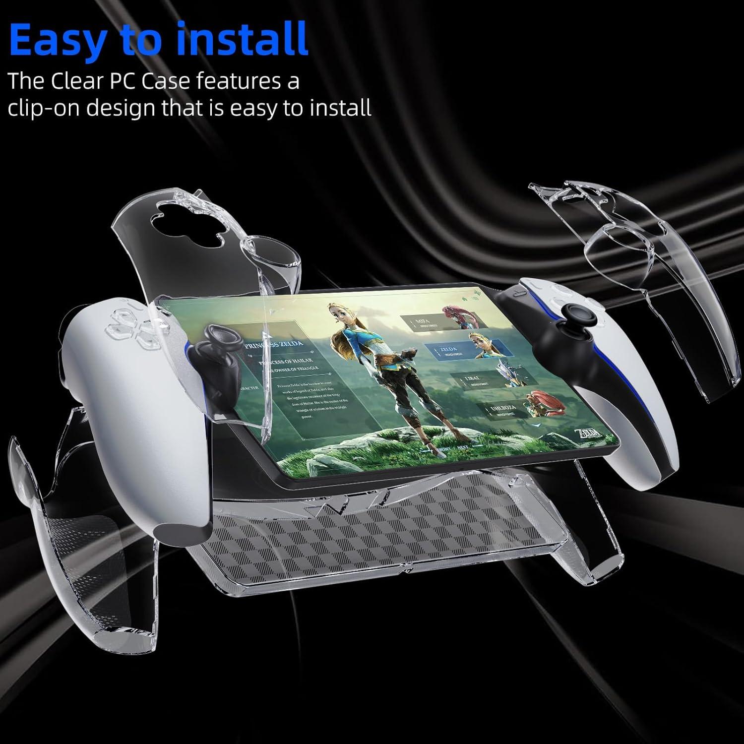 Funda Protectora para PS5 HEYSTOP con Vidrio Templado