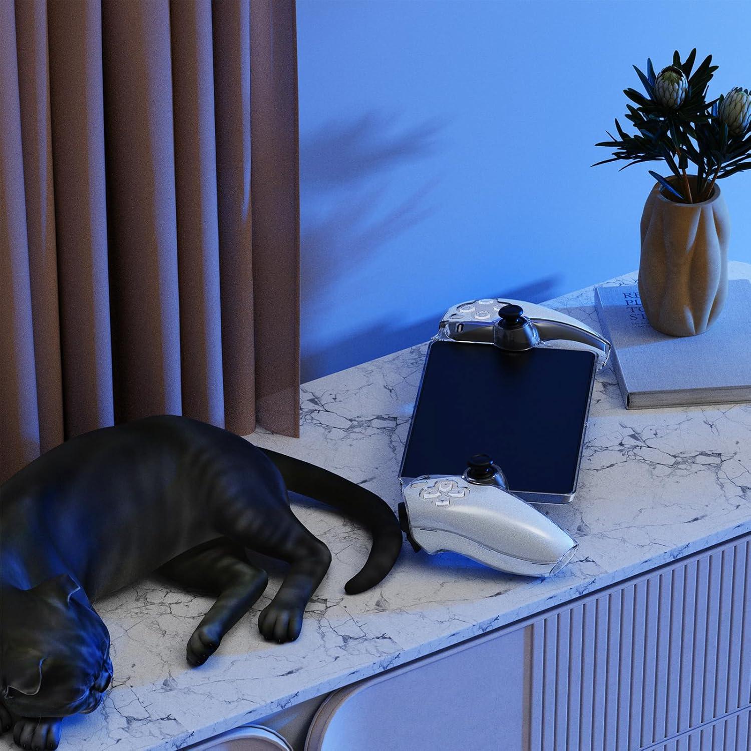 Funda Protectora para PS5 HEYSTOP con Vidrio Templado