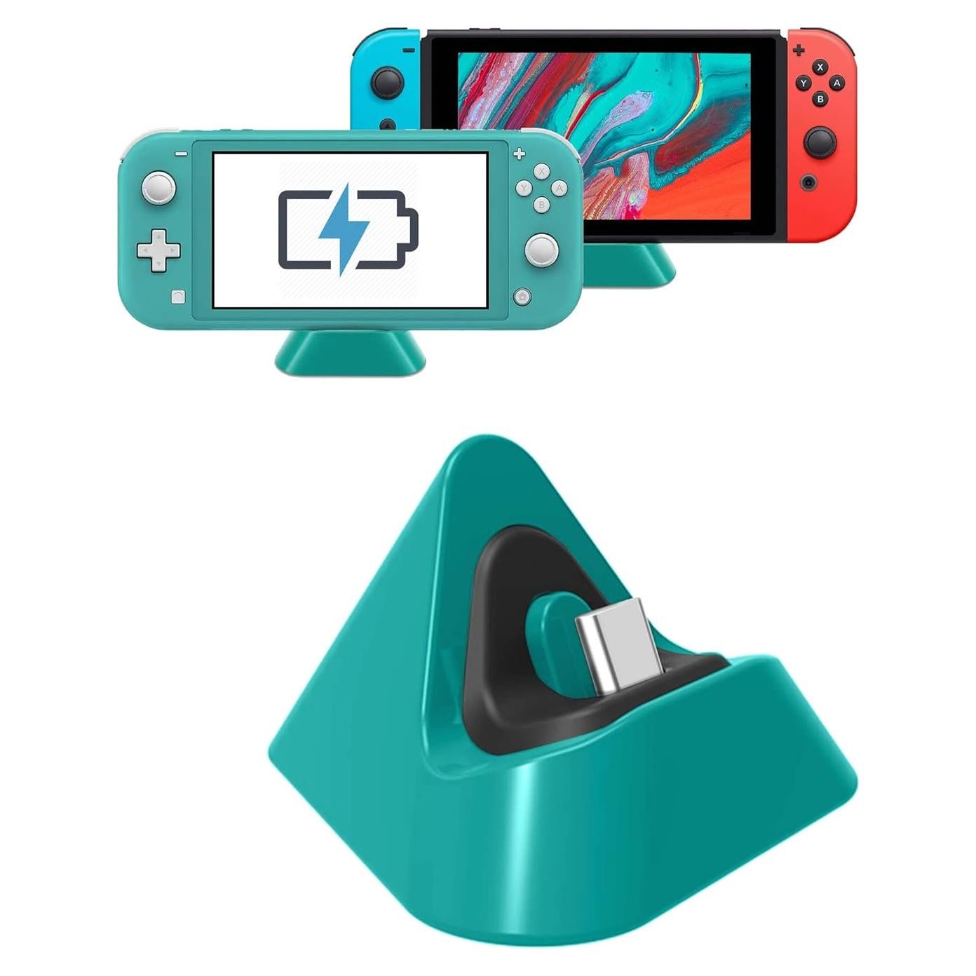 Base de carga para Nintendo Switch Lite FANPL Verde
