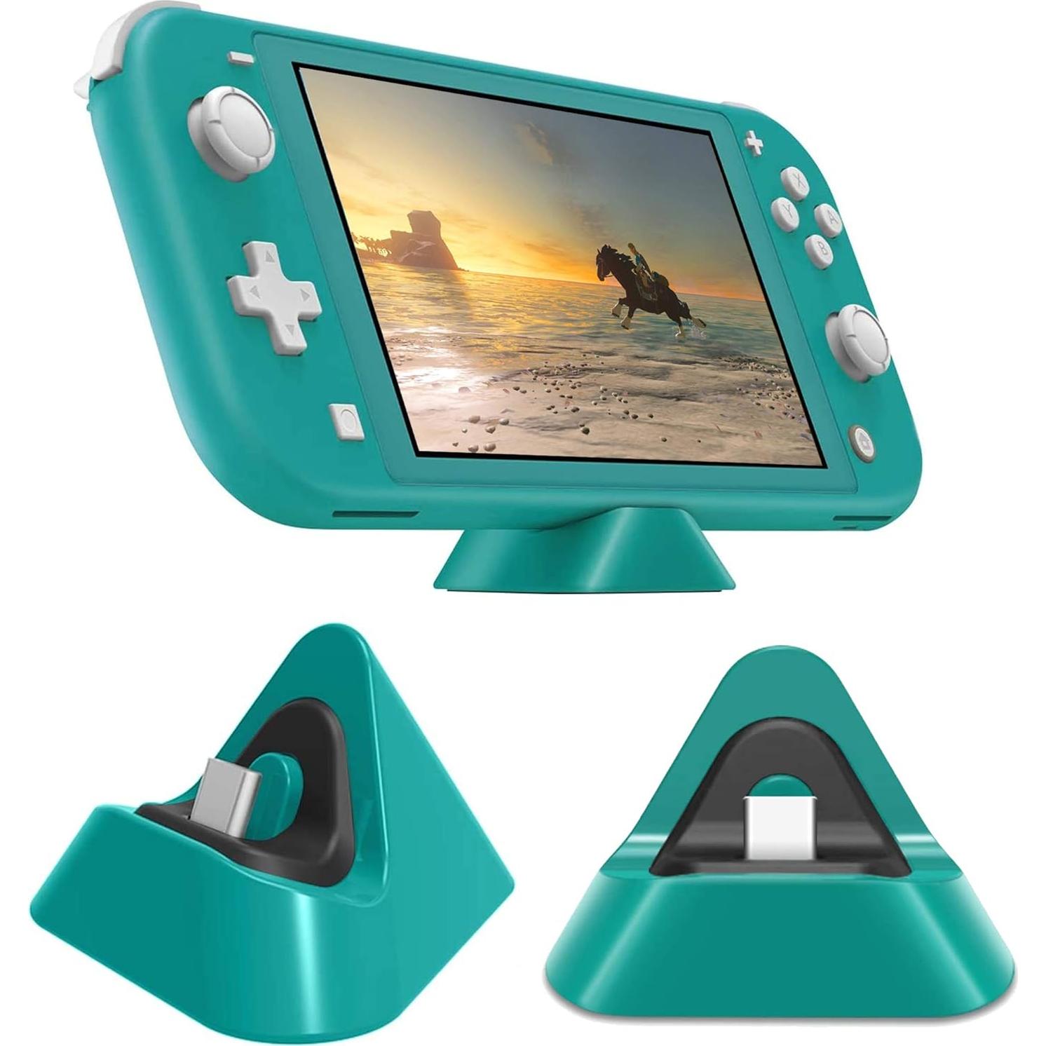 Base de carga para Nintendo Switch Lite FANPL Verde