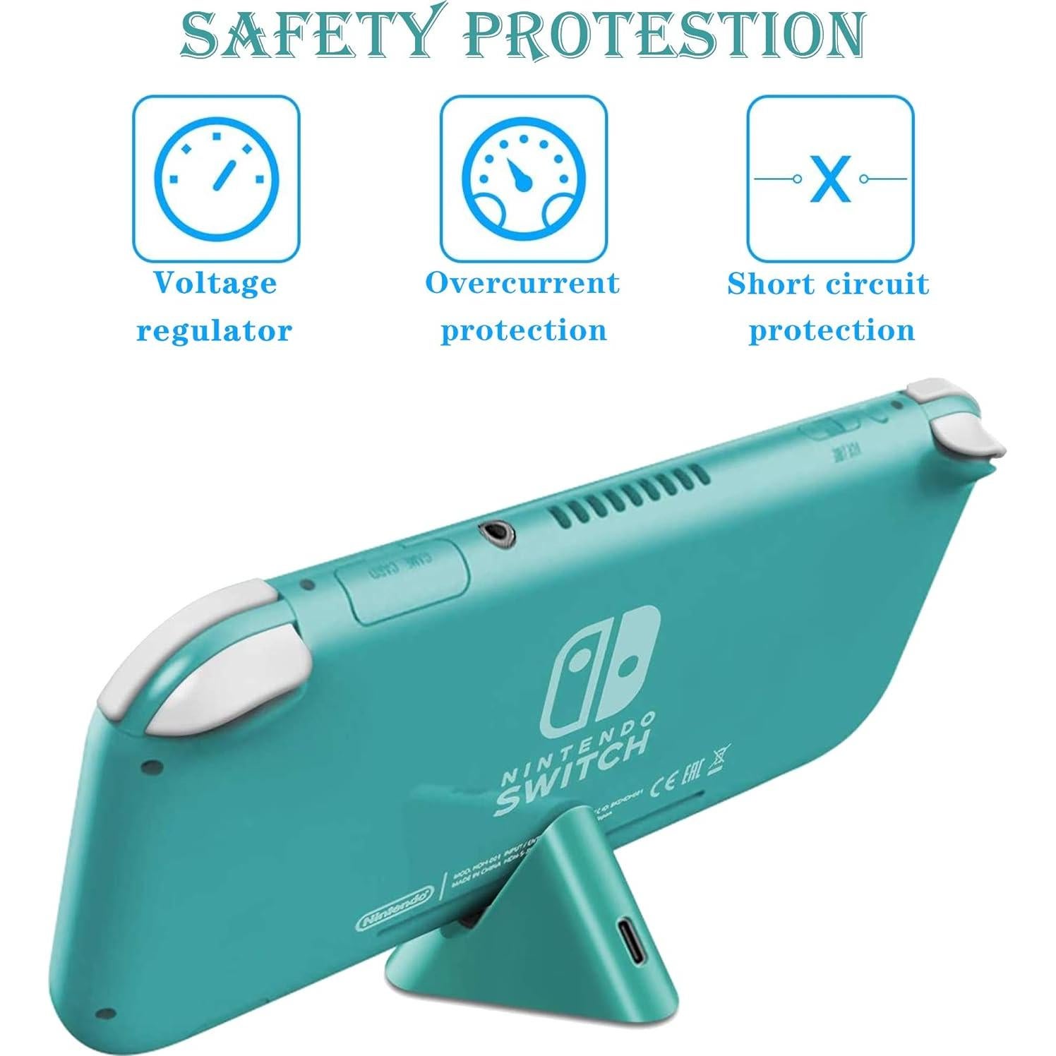 Base de carga para Nintendo Switch Lite FANPL Verde