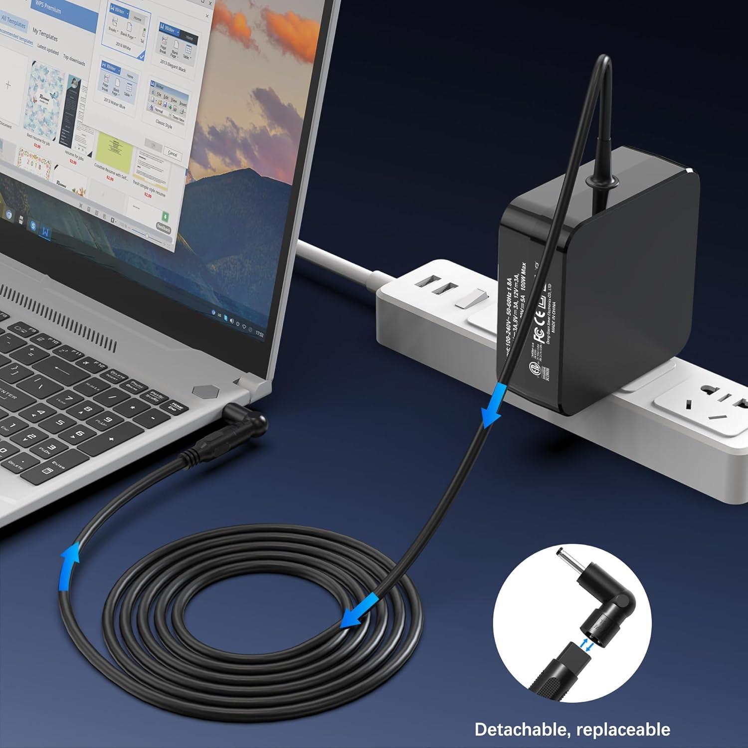 Cargador Universal 100W GaN NNAKEBUF para Laptop y MacBook