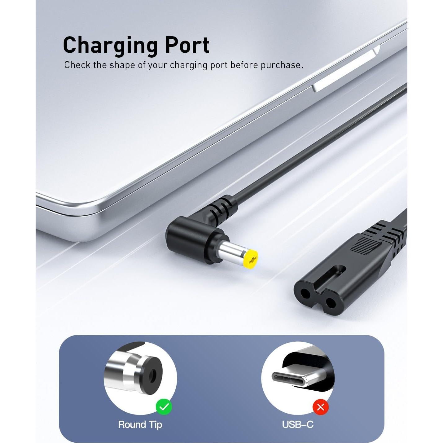 Cargador de CA 65W Superer para Acer Travelmate P2410-M