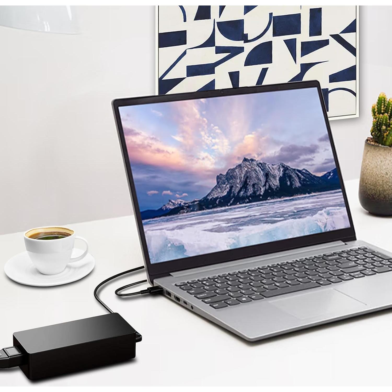 Cargador USB-C 100W Universal para Laptop Lenovo, Dell, MacBook