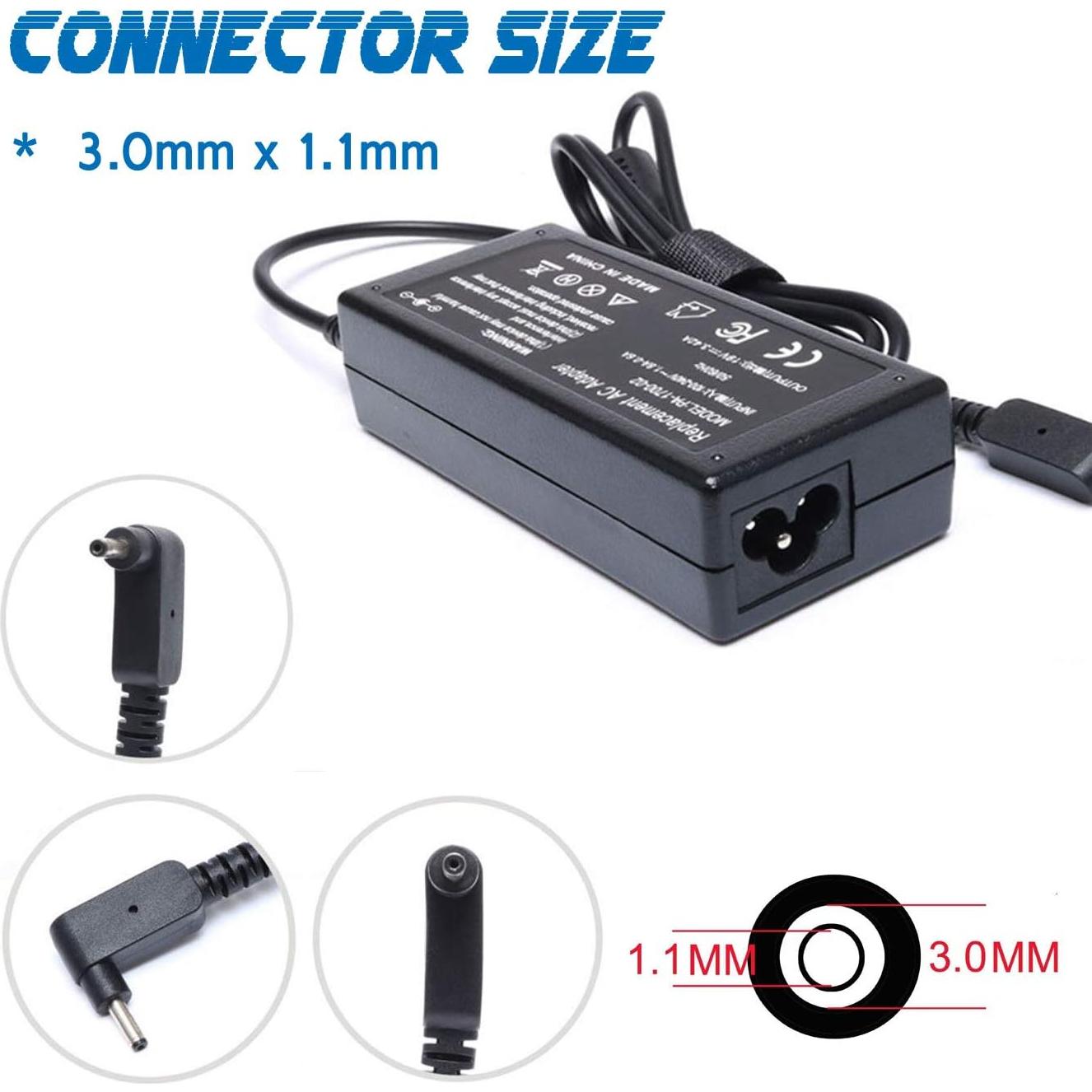 Adaptador 65W Emaks para Laptop Acer Spin 1 3 5 SP111 SP314 SP315