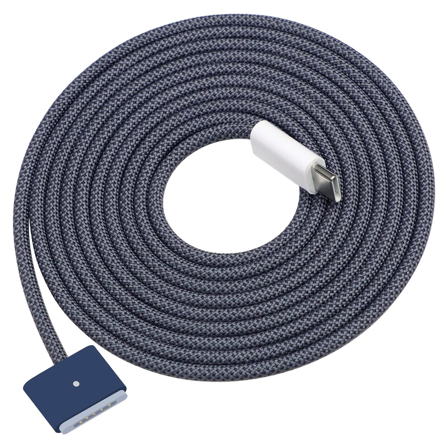 Cable de carga rápida magnético USB-C 2m DERLULU para MacBook