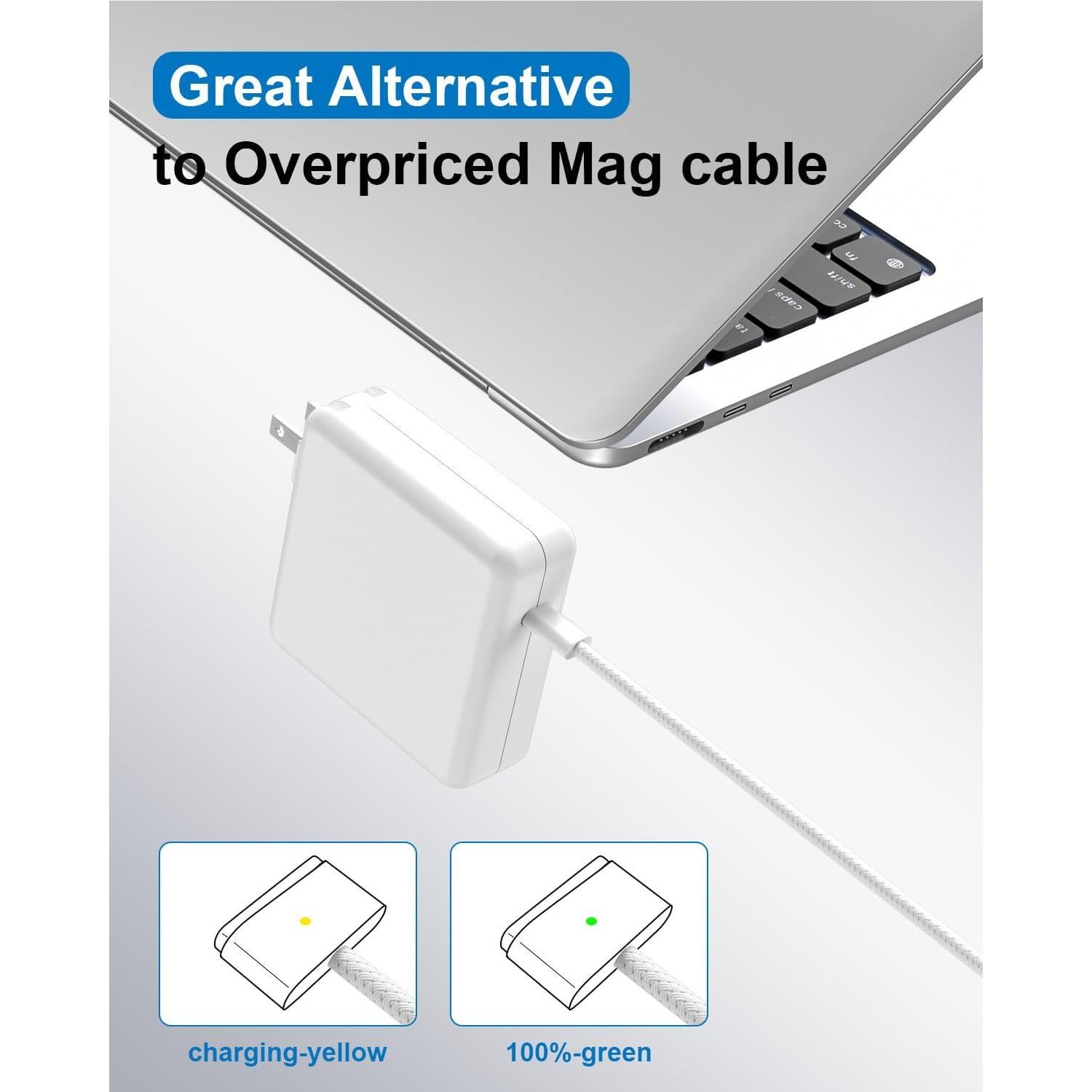 Cargador Magnético USB-C 96W para MacBook Pro/Air 13-16"