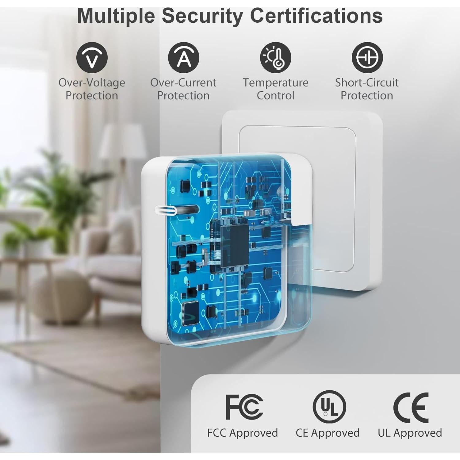 Cargador Rápido 140W USB-C para MacBook Pro y Air