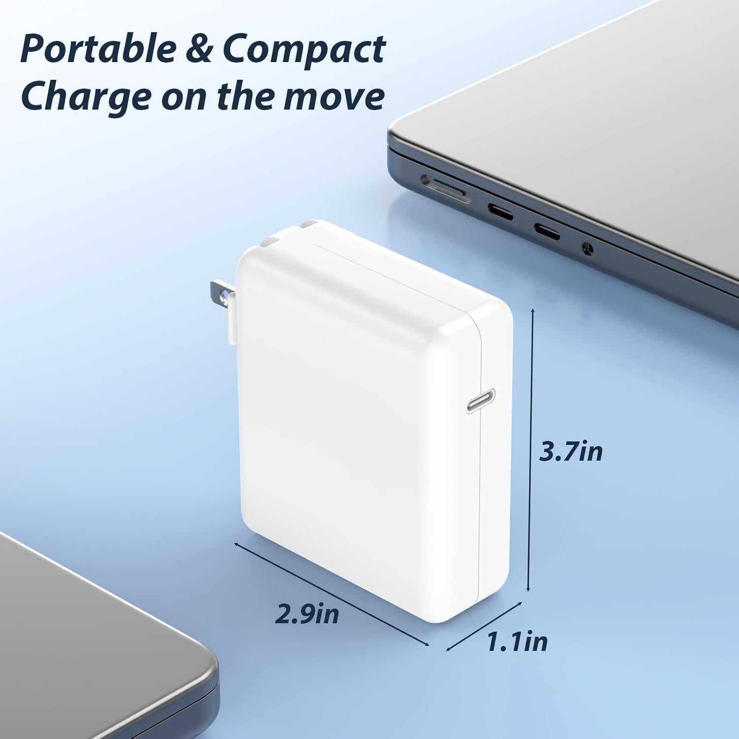 Cargador Rápido 140W USB-C para MacBook Pro y Air