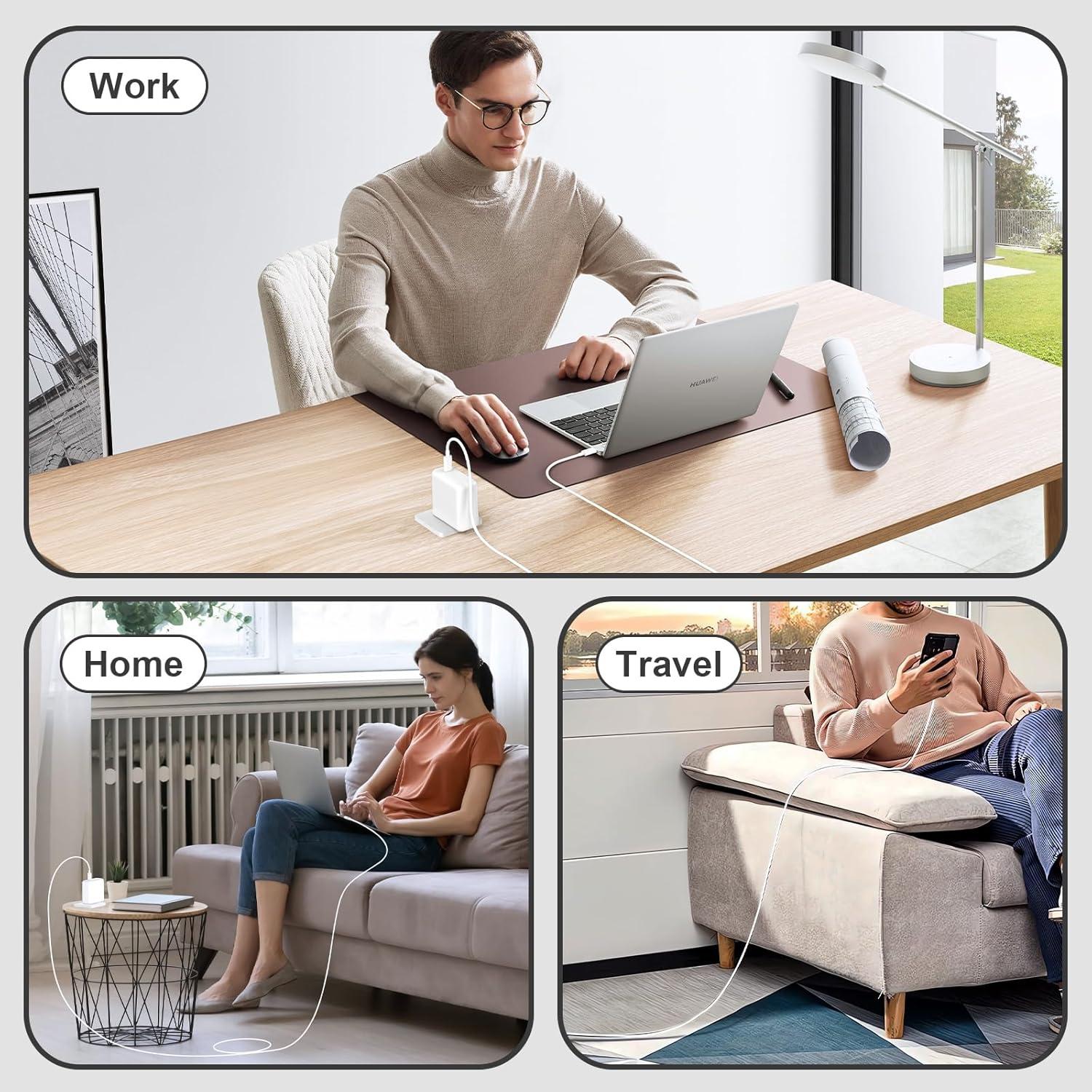 Cargador Rápido 140W USB-C para MacBook Pro y Air