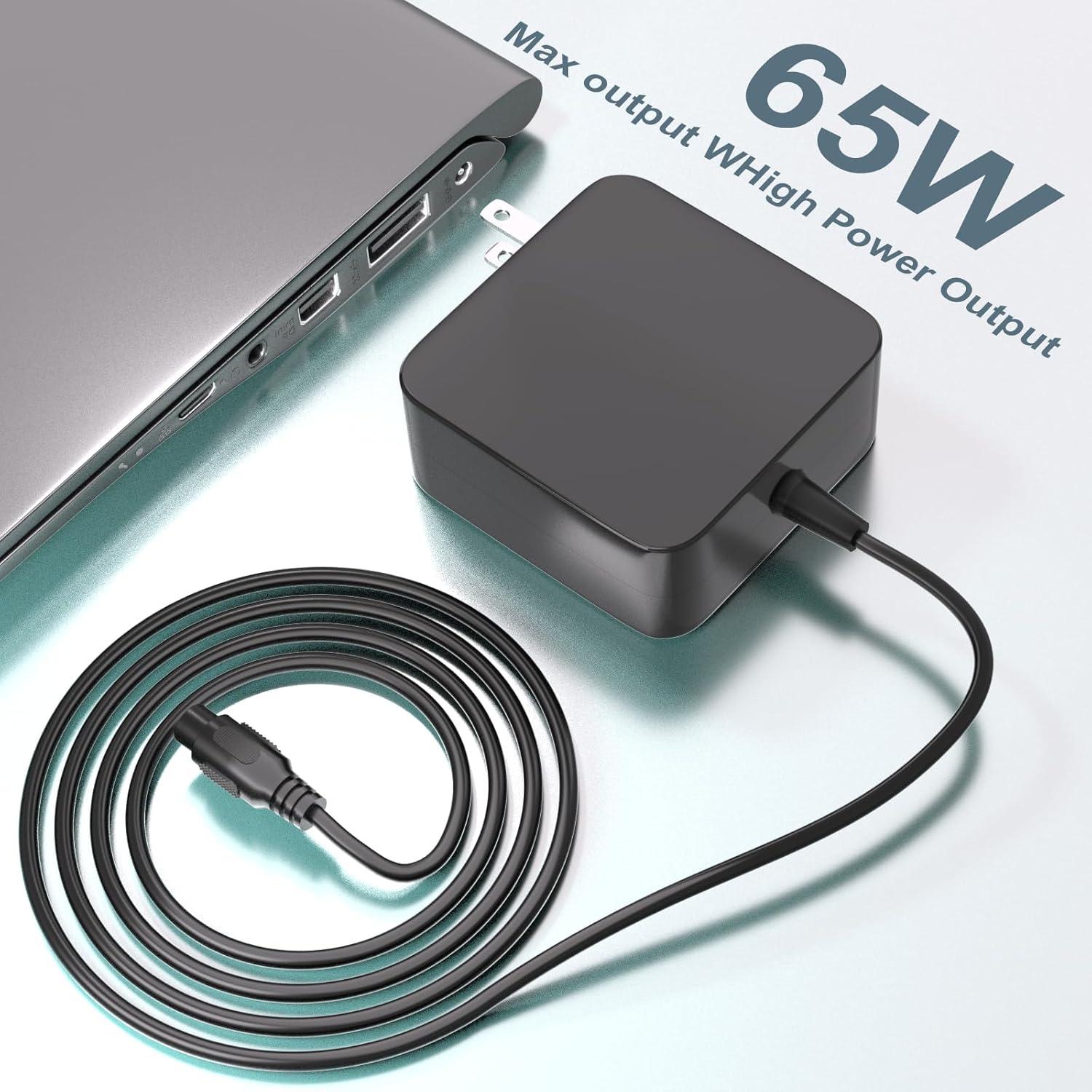 Cargador 65W SOLICE para Lenovo Flex 4/5/6/14/15 y Thinkpad