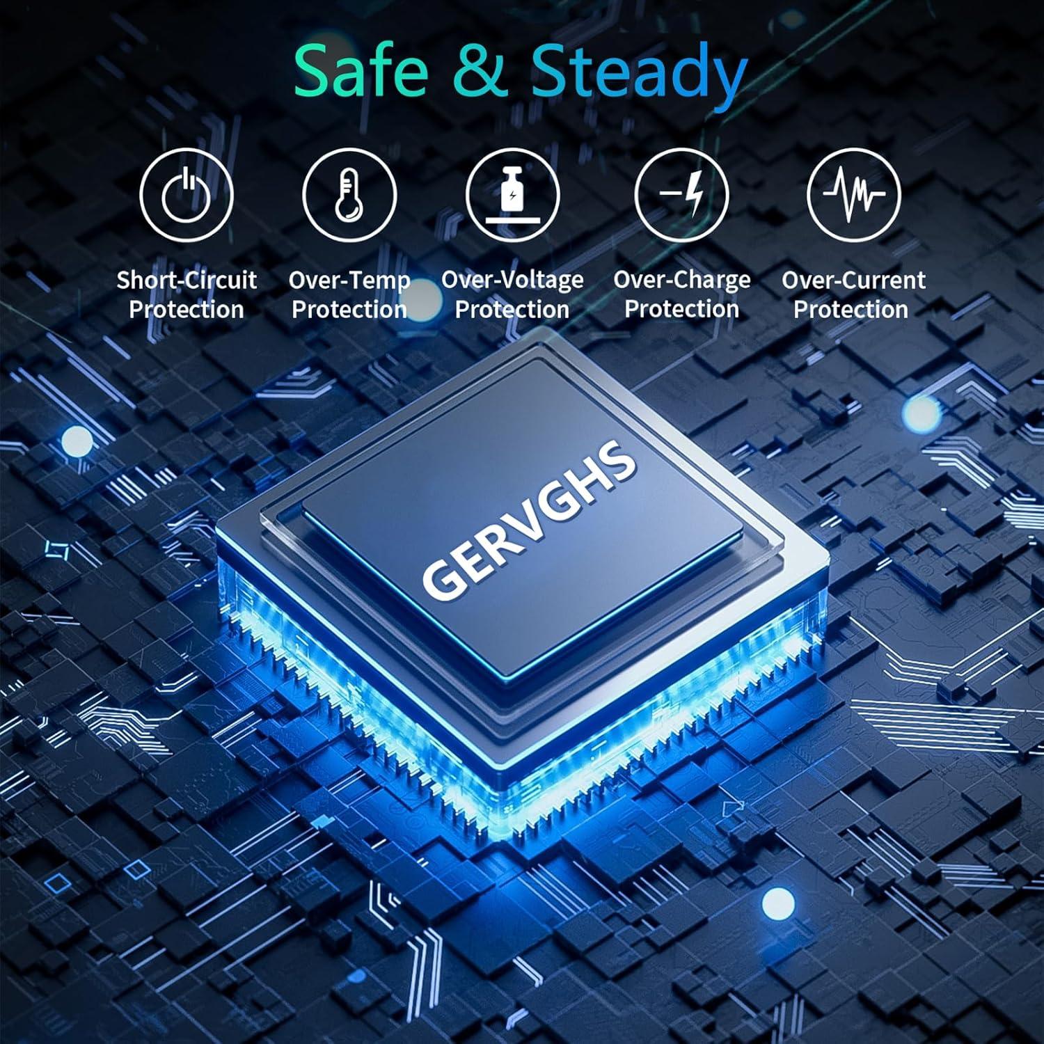 Cargador de Laptop GERVGHS 240W Compatible MSI GE76 GE66