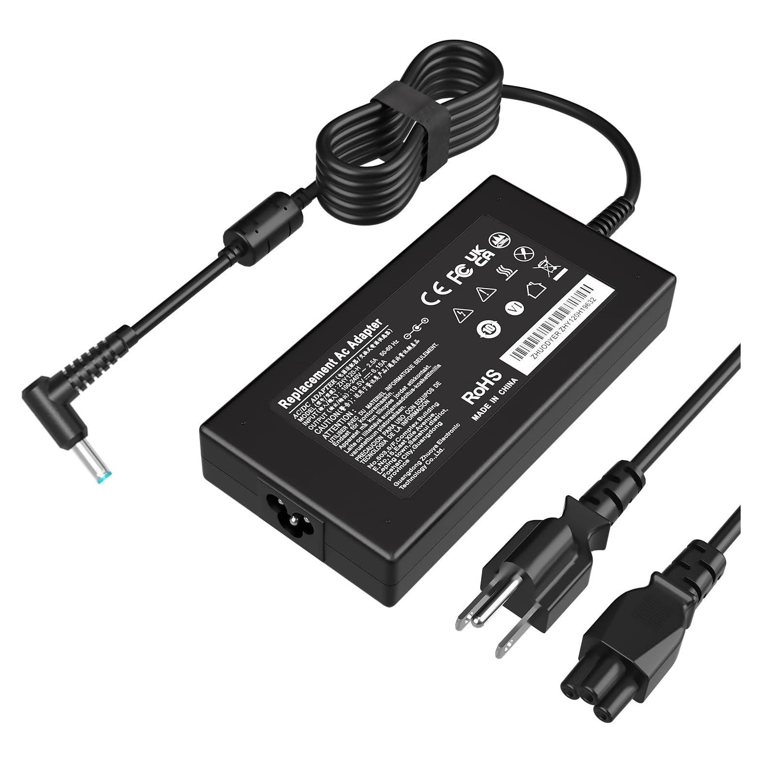 Cargador de Laptop 120W HP USB-C Dock G5 4.5x3.0mm