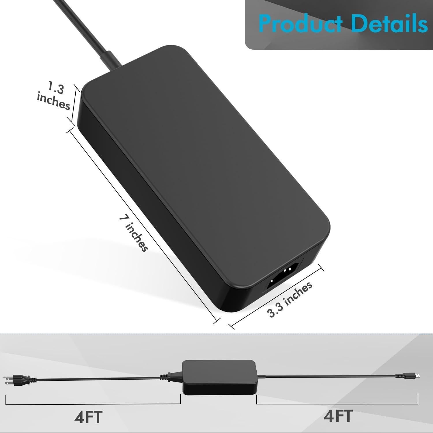 Cargador AC 280W MSI Stealth GS77 GE66 GE76 GP66 GP76