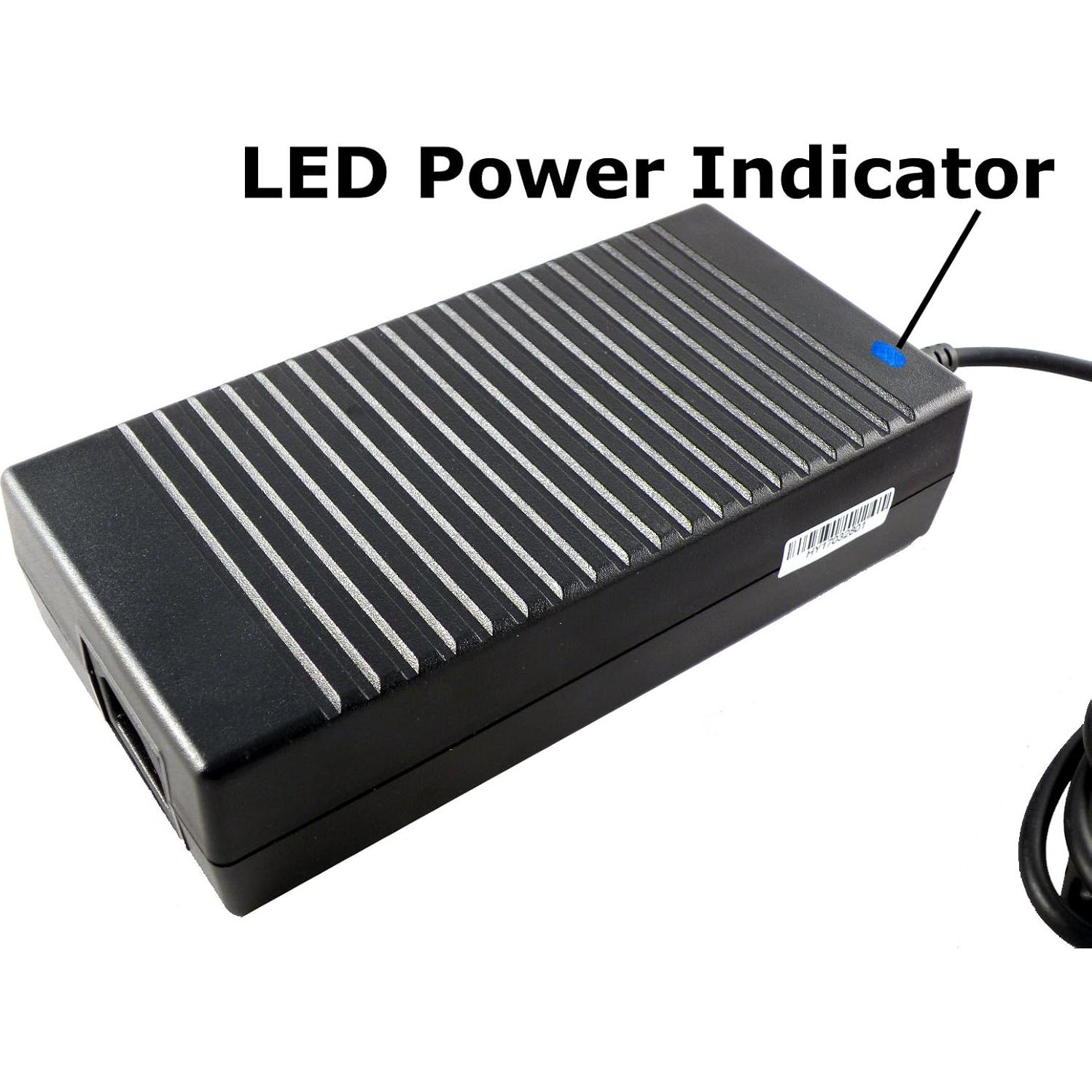 Adaptador de CA iTEKIRO 180W para laptops CyberPowerPC y Aorus