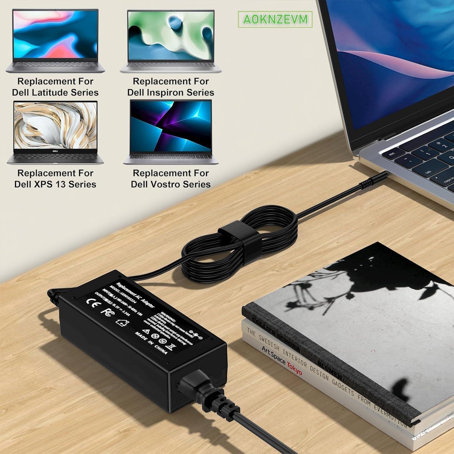 Cargador Laptop AOKNZEVM 65W Compatible Dell Inspiron/Latitude/Vostro