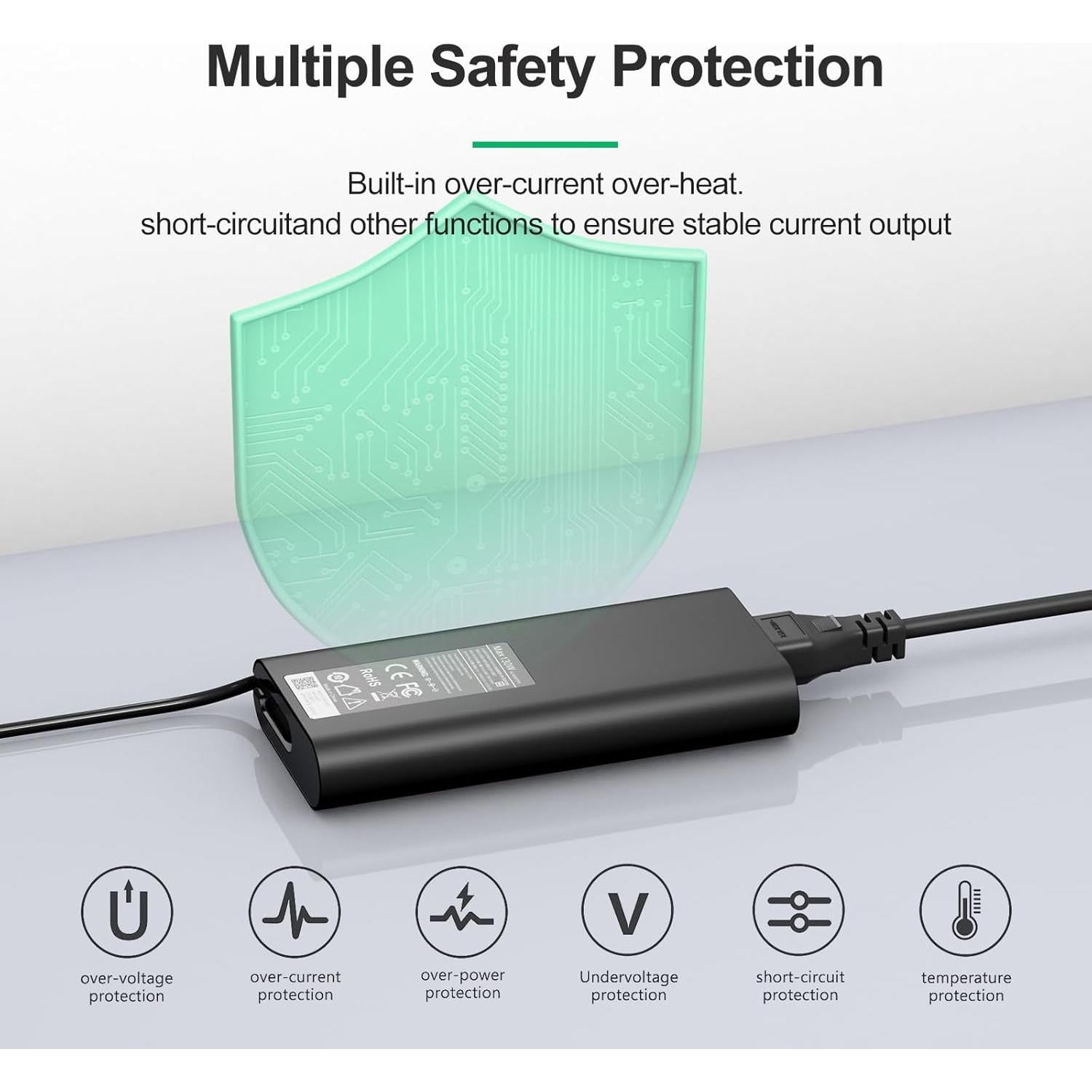 Cargador de Laptop 130W USB-C DONGGUAN para Dell XPS/Precision