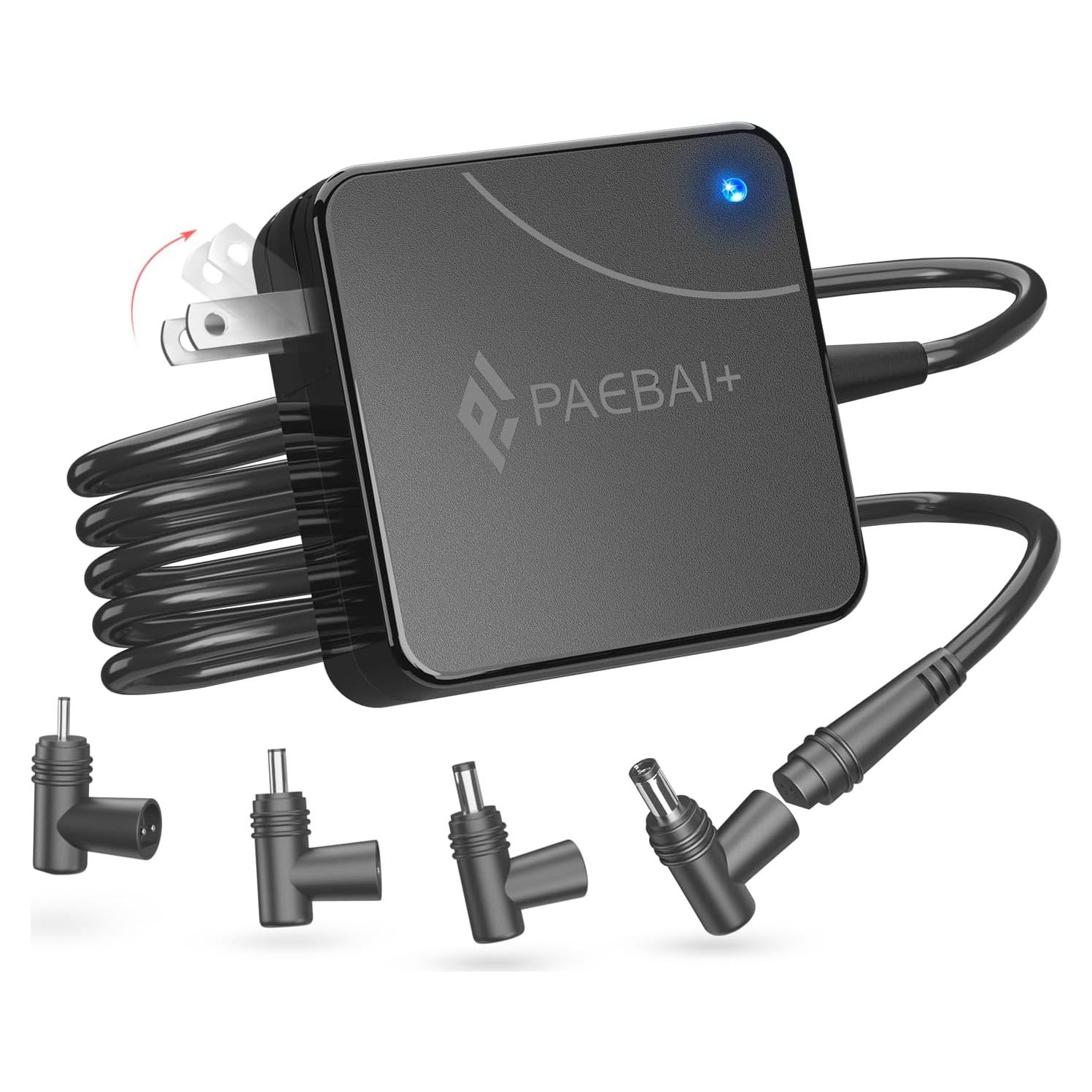 Cargador de Laptop 65W PAEBAI+ para Asus Vivobook Zenbook