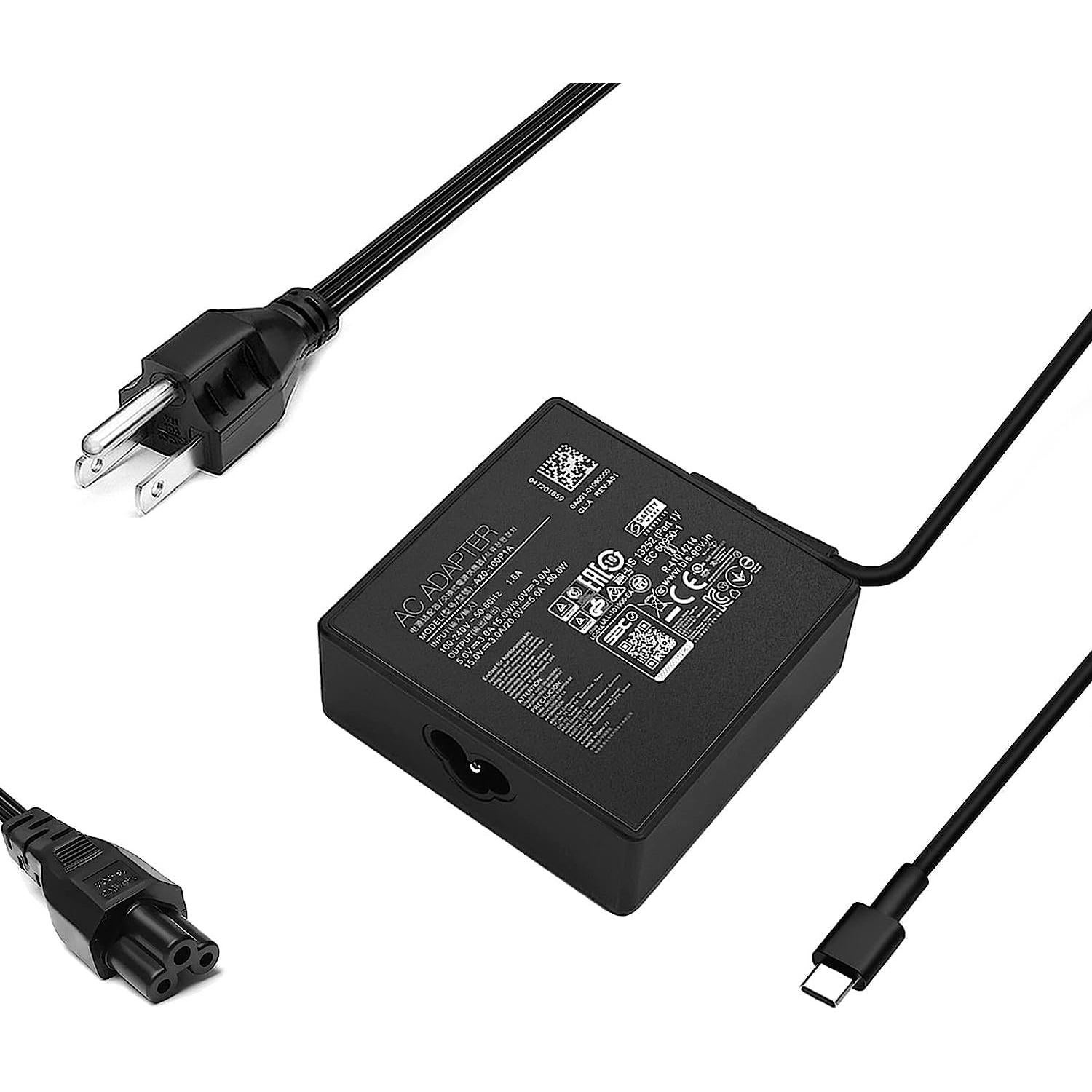 Cargador USB C 100W SLRIOYS para Laptops ASUS ROG y Vivobook