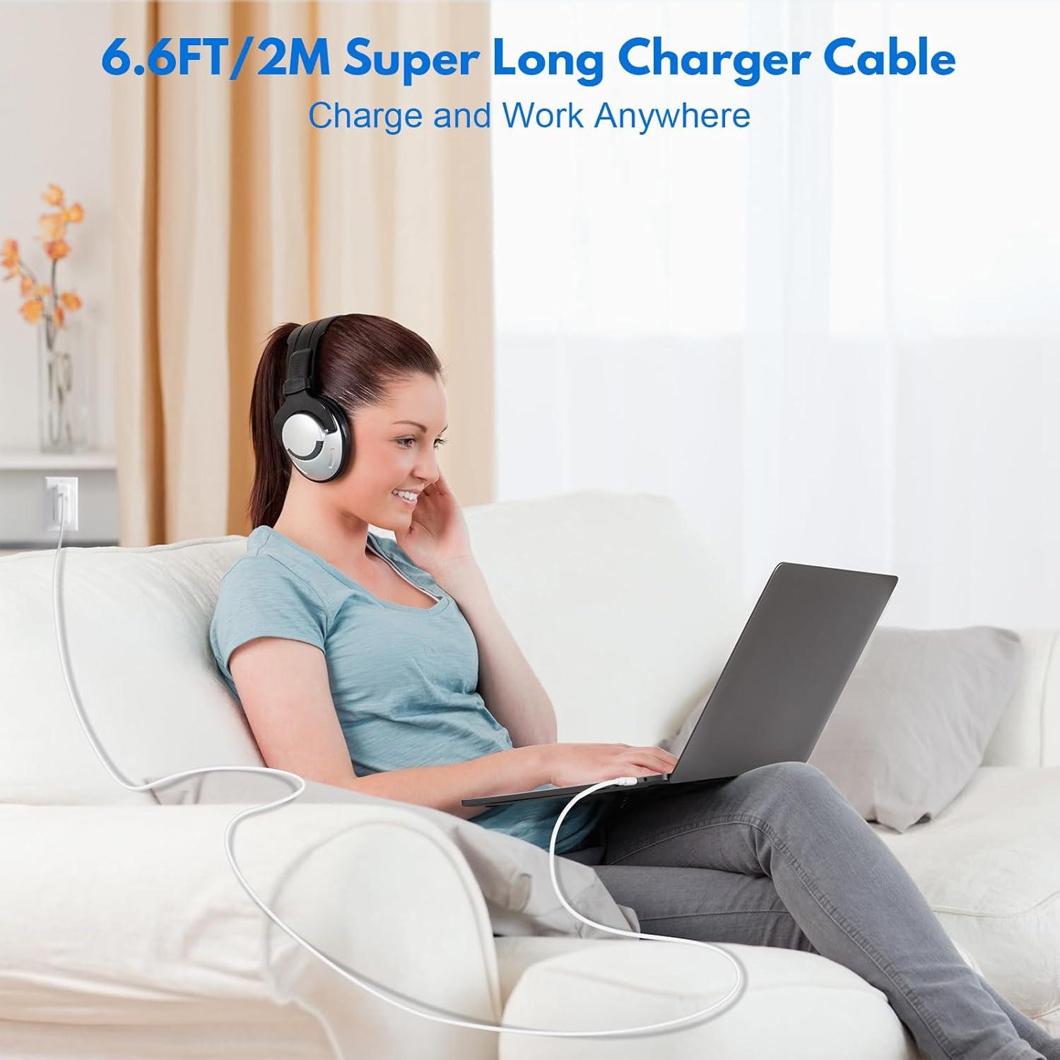 Cargador Rápido USB-C 96W Shenzhen Ouboyu con Cable 2m