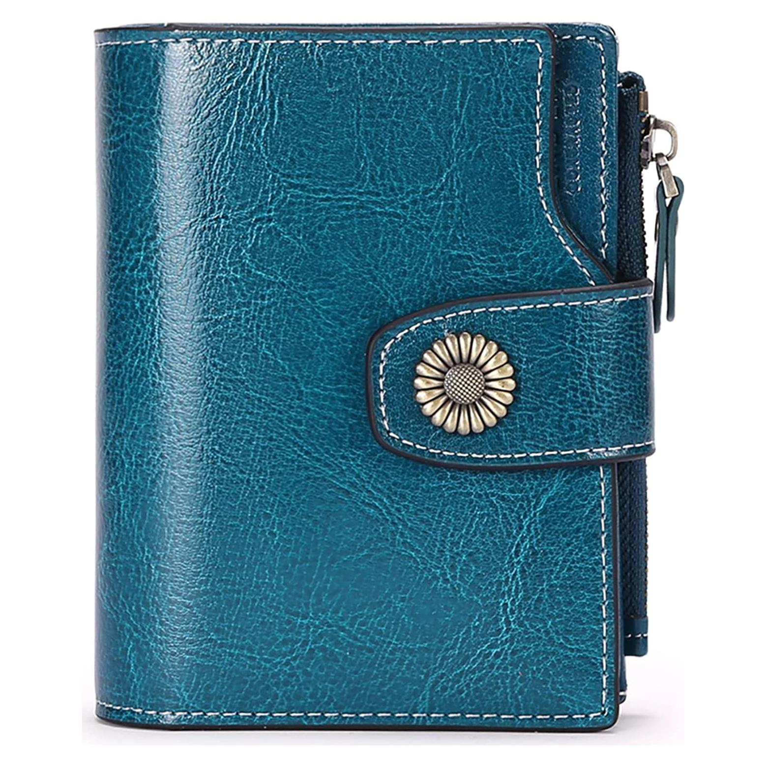 Billetera FALAN MULE de Cuero Compacta con Bloqueo RFID