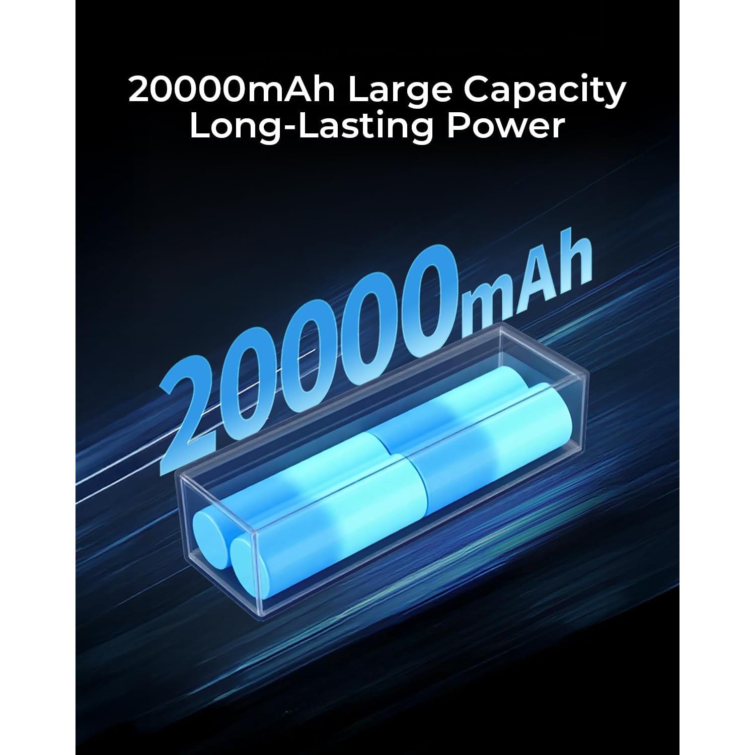 Banco de Energía Portátil Lenovo 140W 20000mAh 3 Puertos