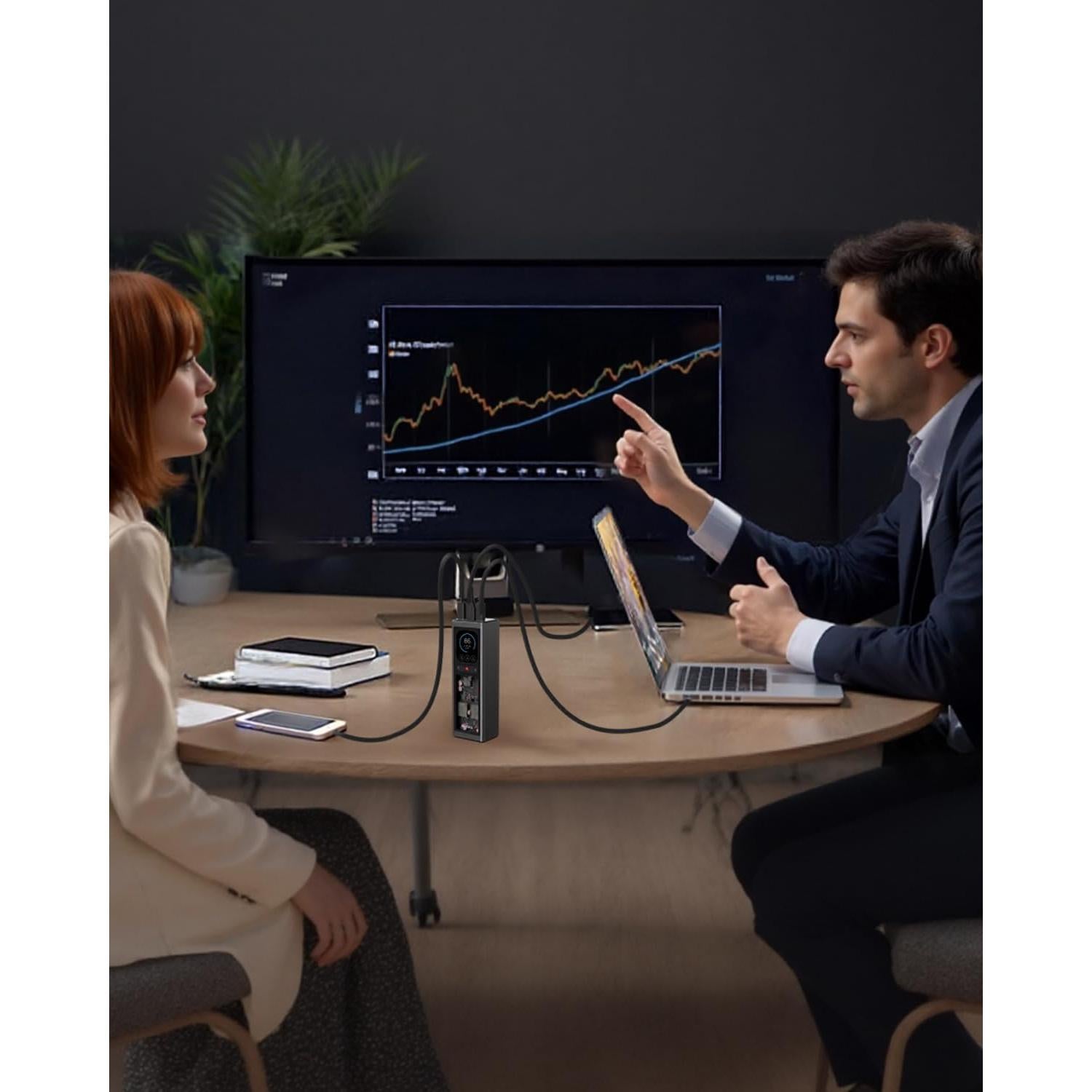 Banco de Energía Portátil Lenovo 140W 20000mAh 3 Puertos