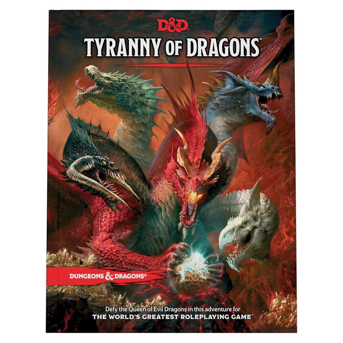 Dungeons & Dragons Tiranía de Dragones - Libro de Aventura Tapa Dura