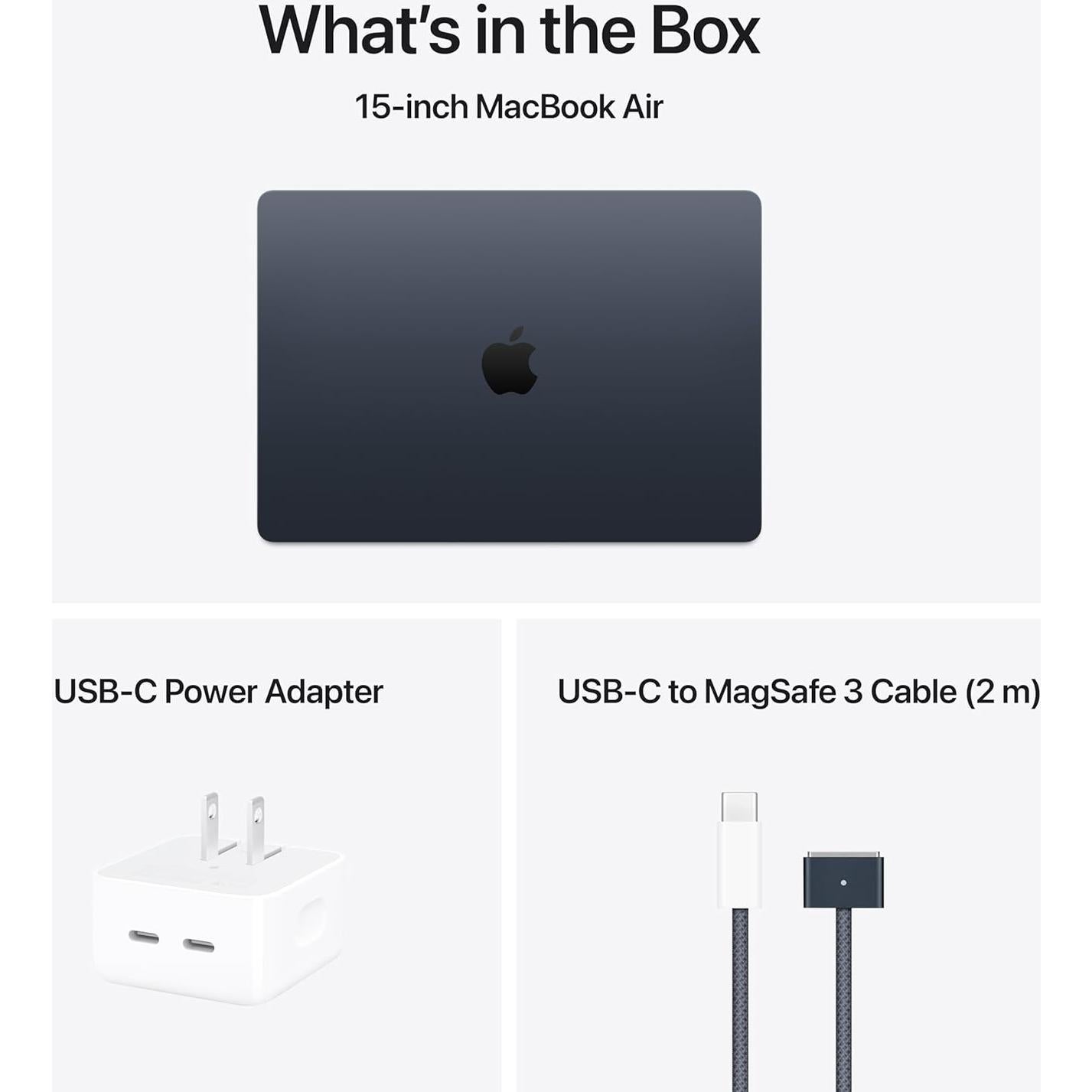 Apple MacBook Air 2025 15" M4 16GB 256GB SSD Medianoche