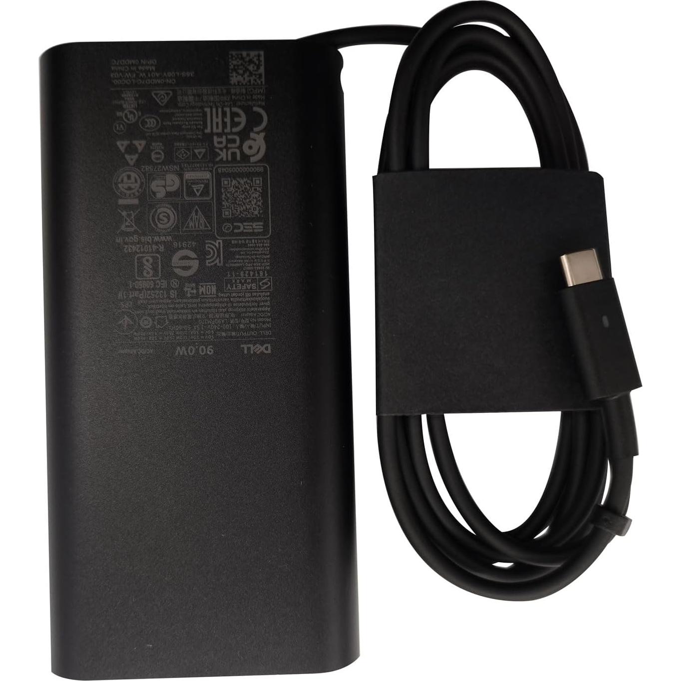 Cargador de Laptop Dell 90W USB Tipo C para Precisión XPS Latitude Inspiron