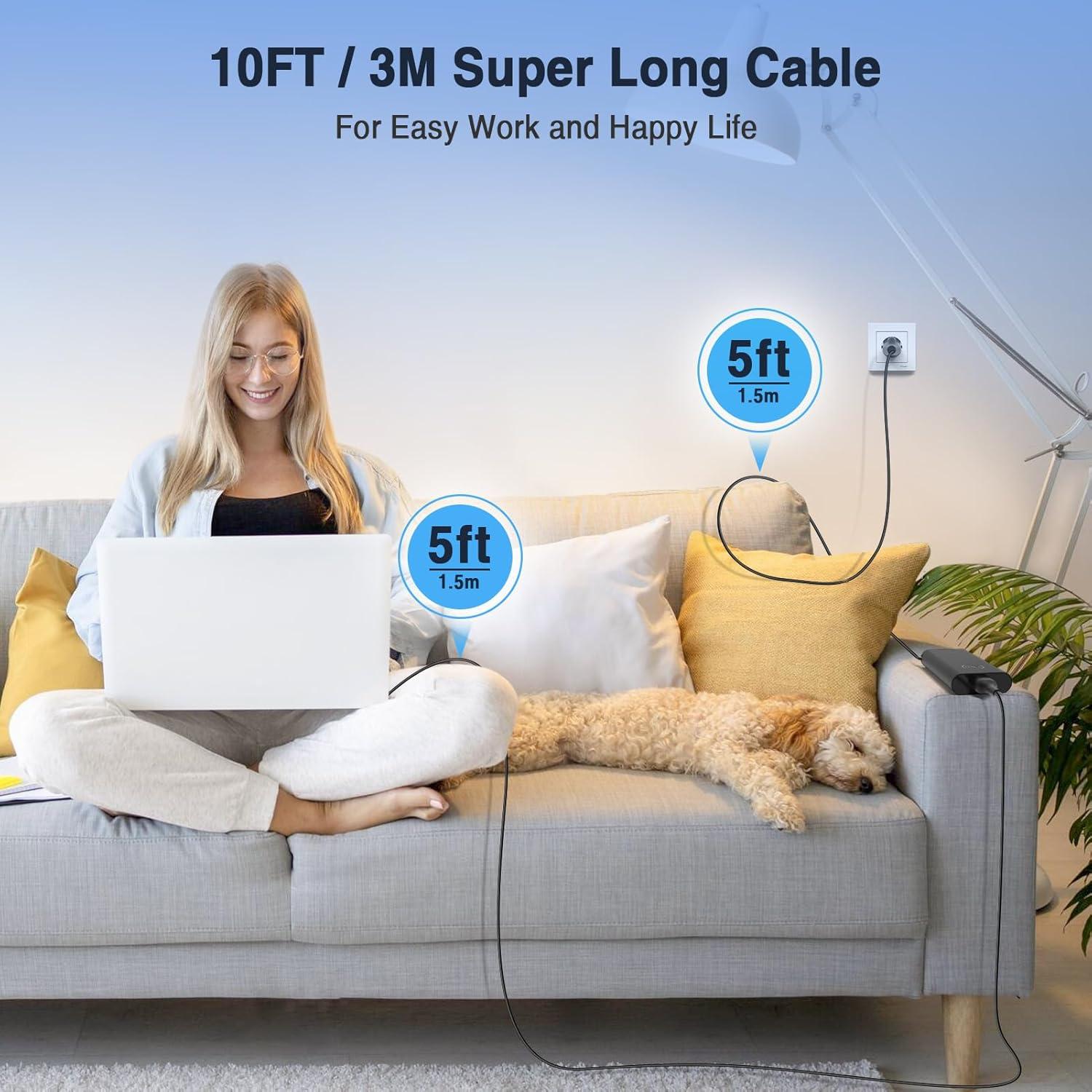 Cargador USB C 130W para Dell XPS 15 17 Precision Latitude