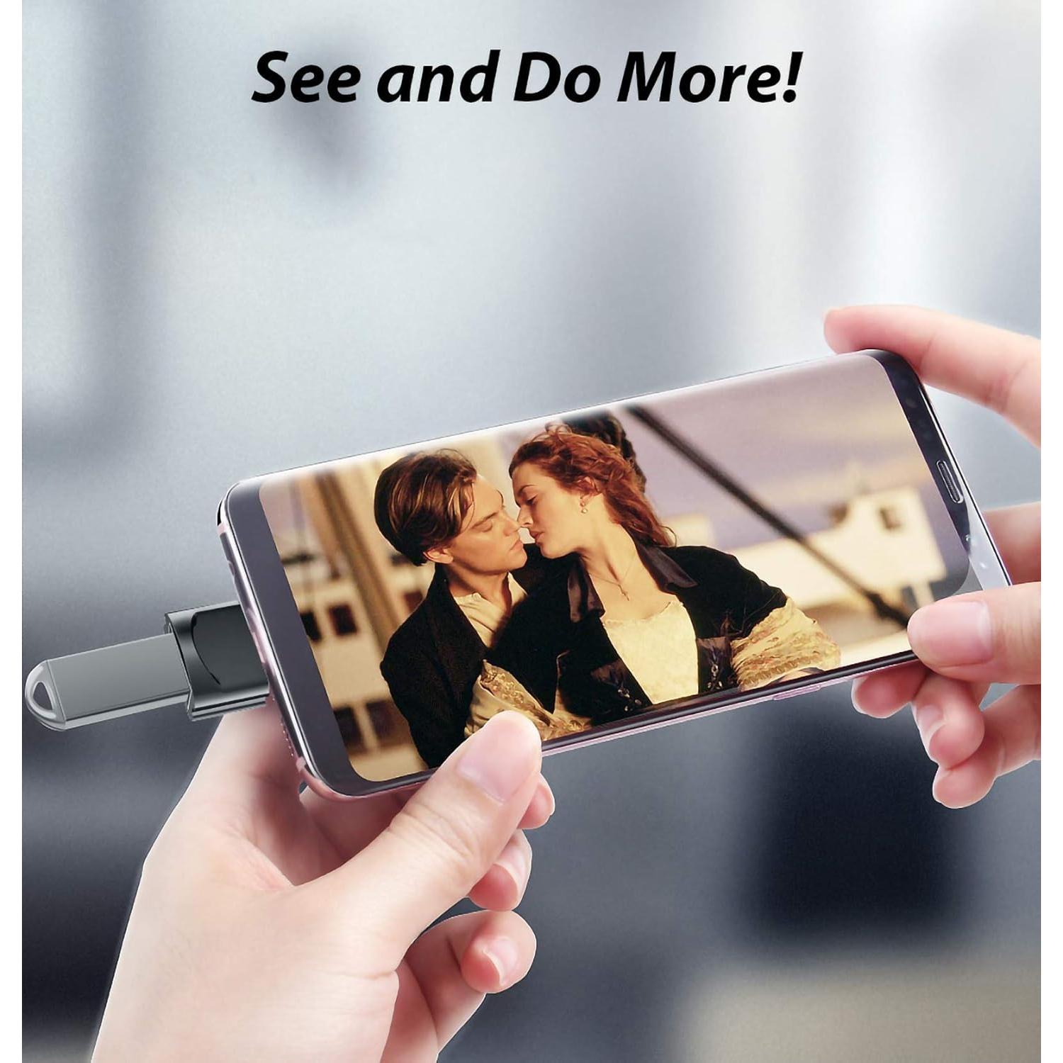 Adaptador USB C a USB macho Tek Styz - Paquete de 2