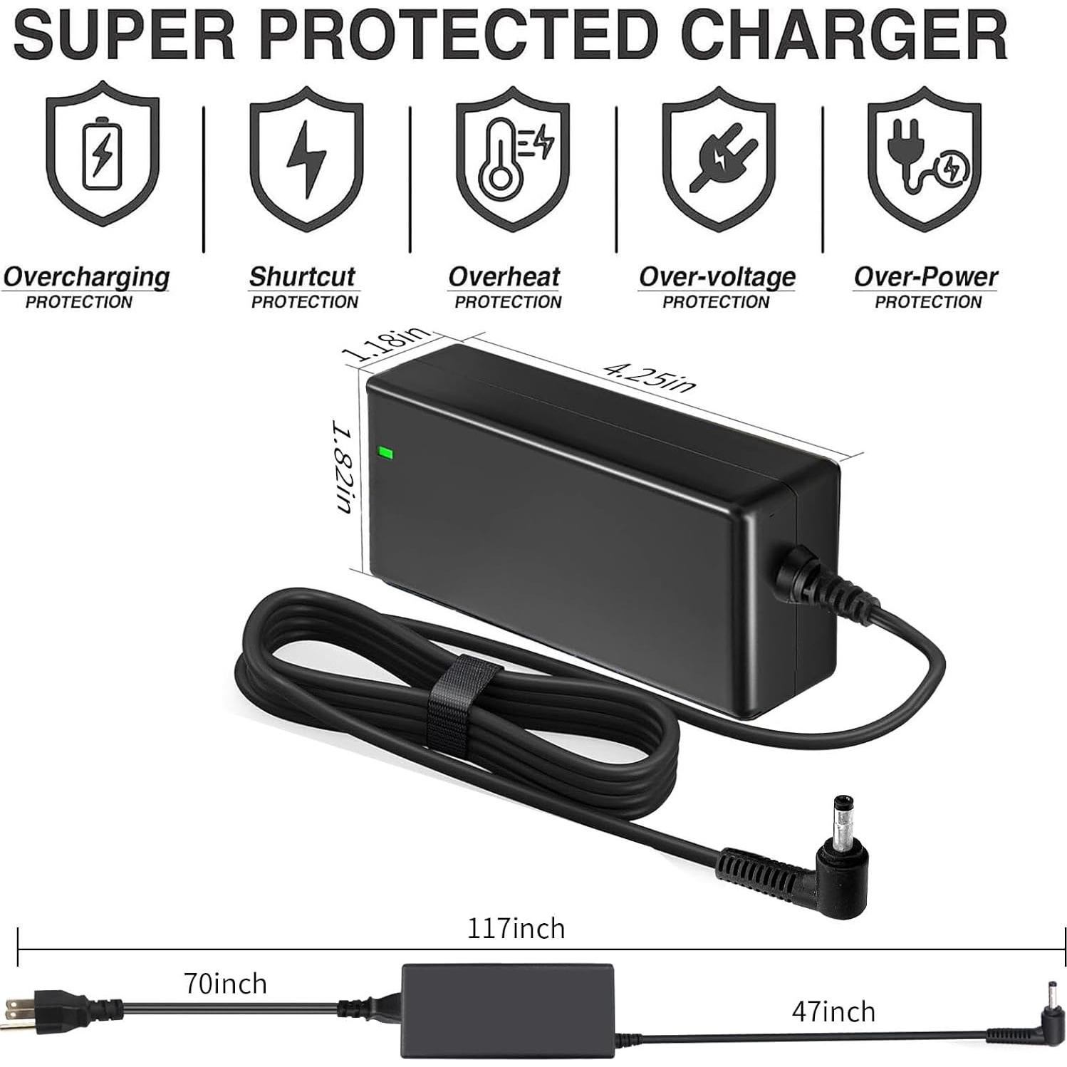 Cargador de Laptop Lenovo IdeaPad 65W USB-C 20V 3.25A