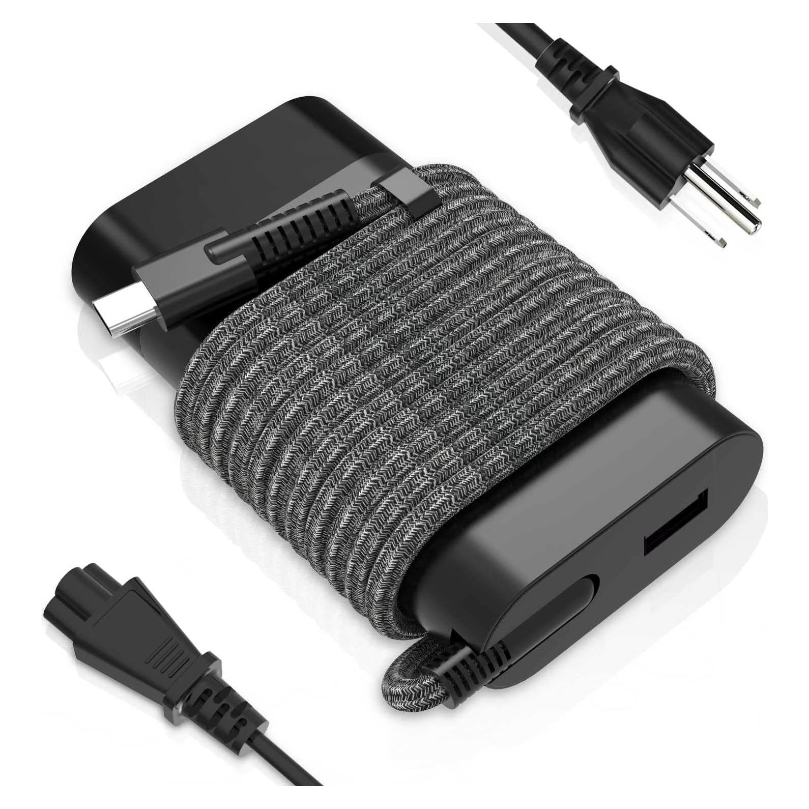 Cargador USB-C 65W HP para Spectre x360, EliteBook, ProBook