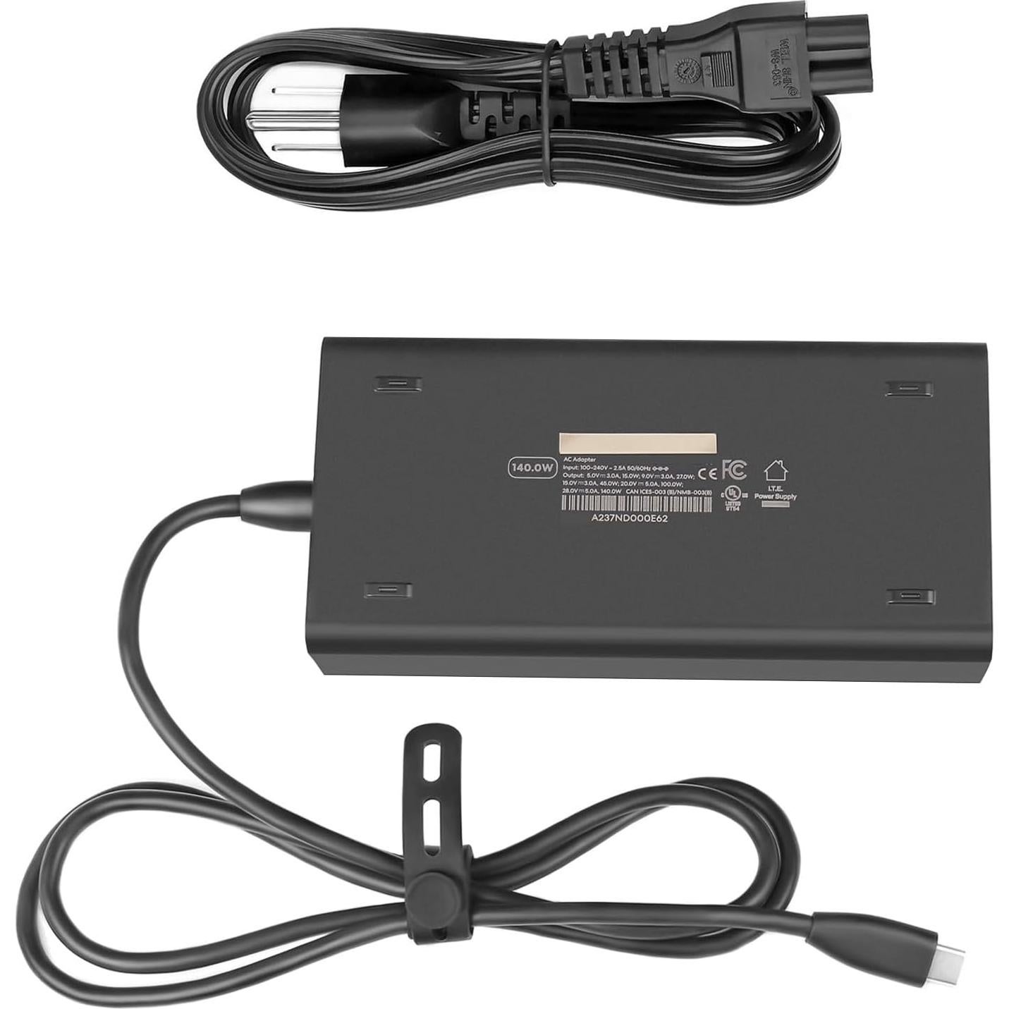 Cargador USB-C 140W 28V 5A Compatible con HP y MSI