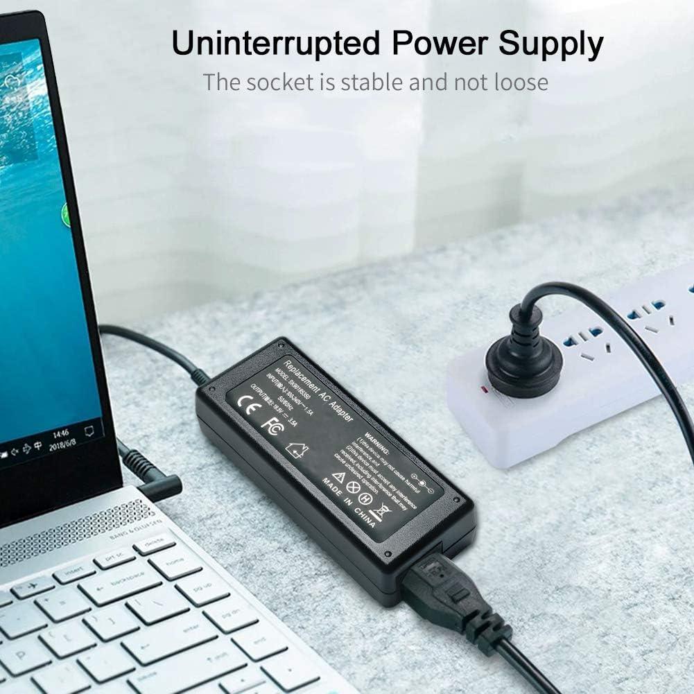 Cargador portátil SOLICE 65W compatible con HP G1 G2 725 840 850