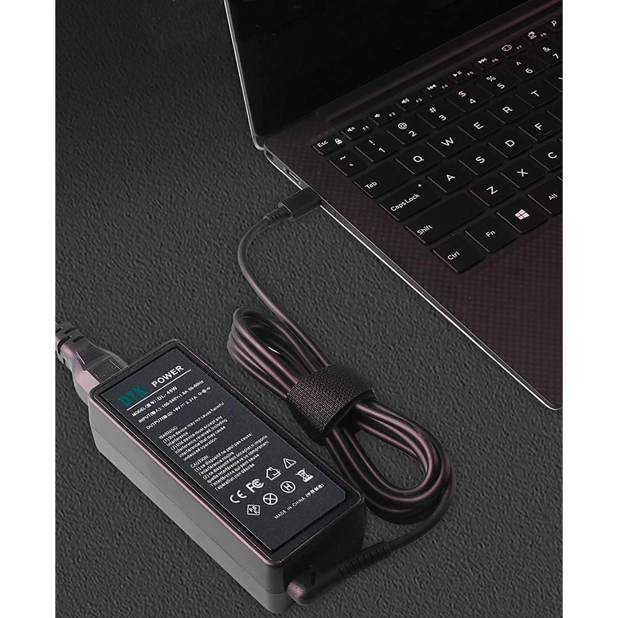 Adaptador de CA DTK 19V 3.42A 65W para Laptops Asus y Toshiba