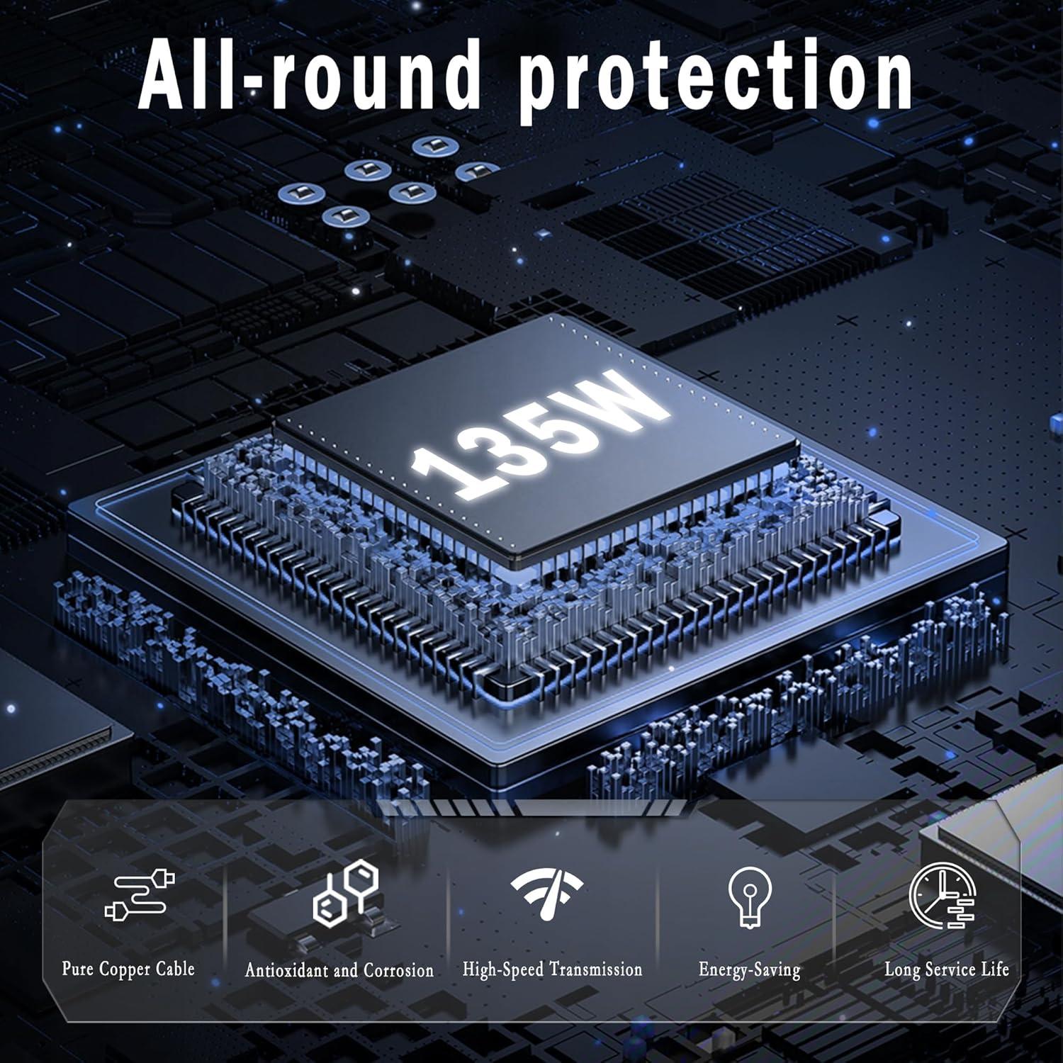 Cargador SLE-TECH 135W para Portátil Lenovo IdeaPad