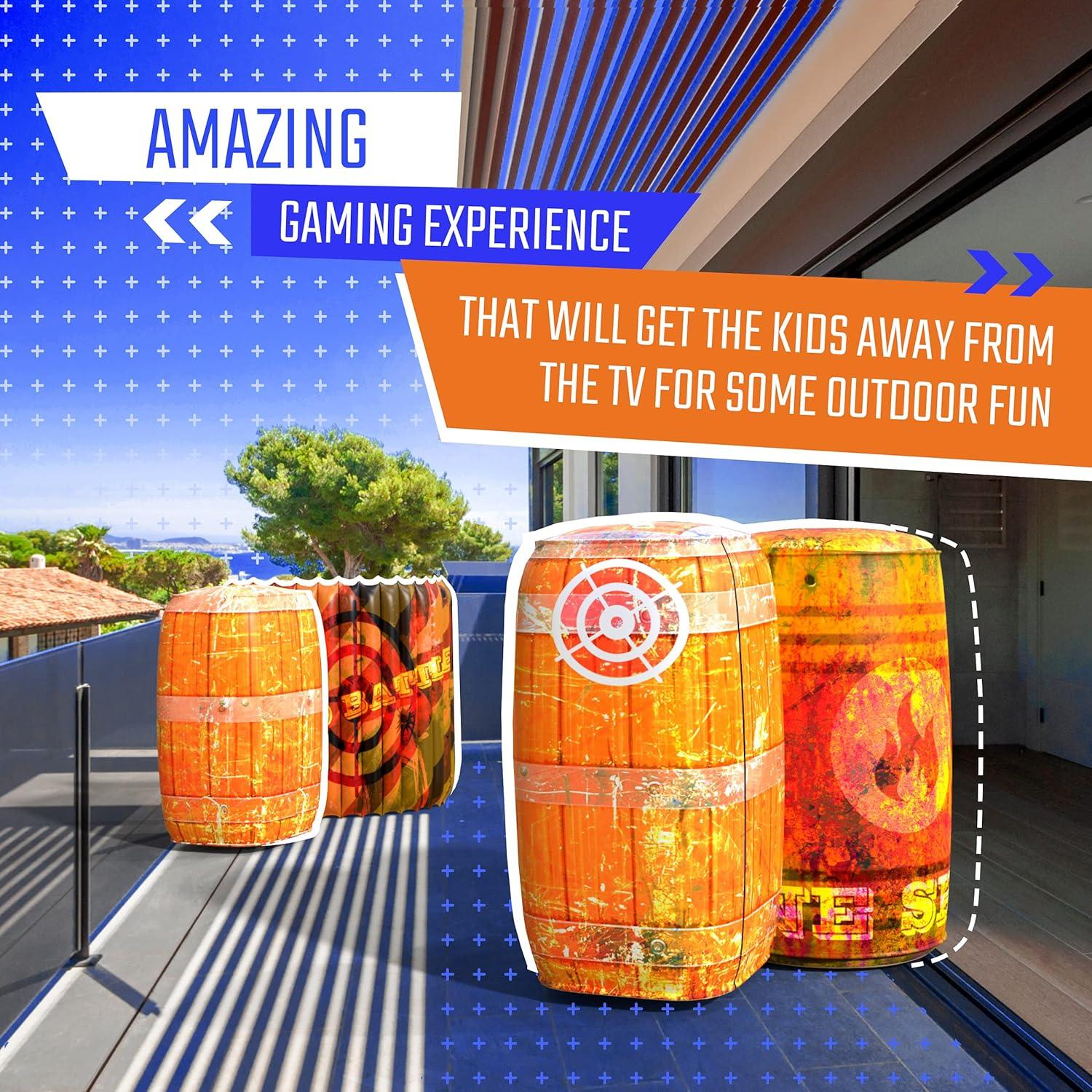 Bunkers Inflables Skywin - 4 Obstáculos para Laser Tag