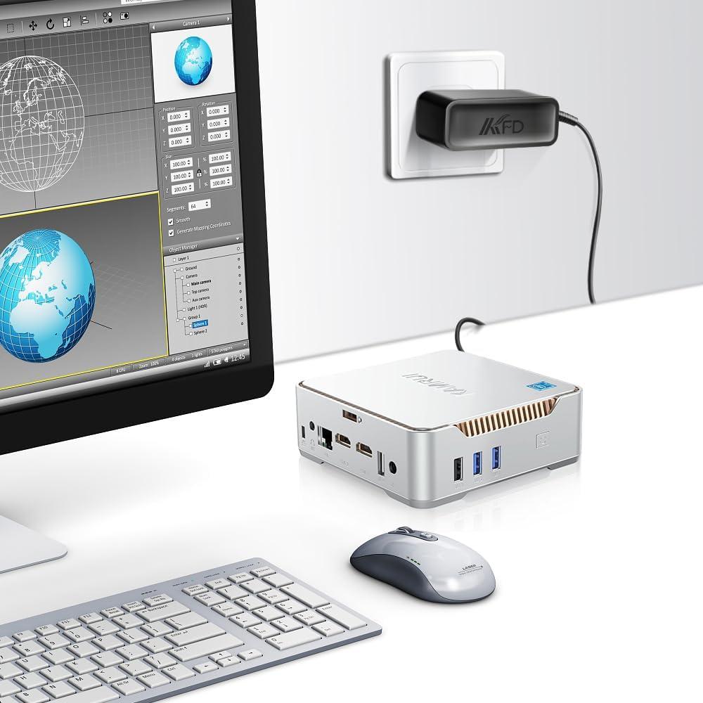 Fuente de Alimentación KFD 12V 2.5A para Mini PC y Cargador