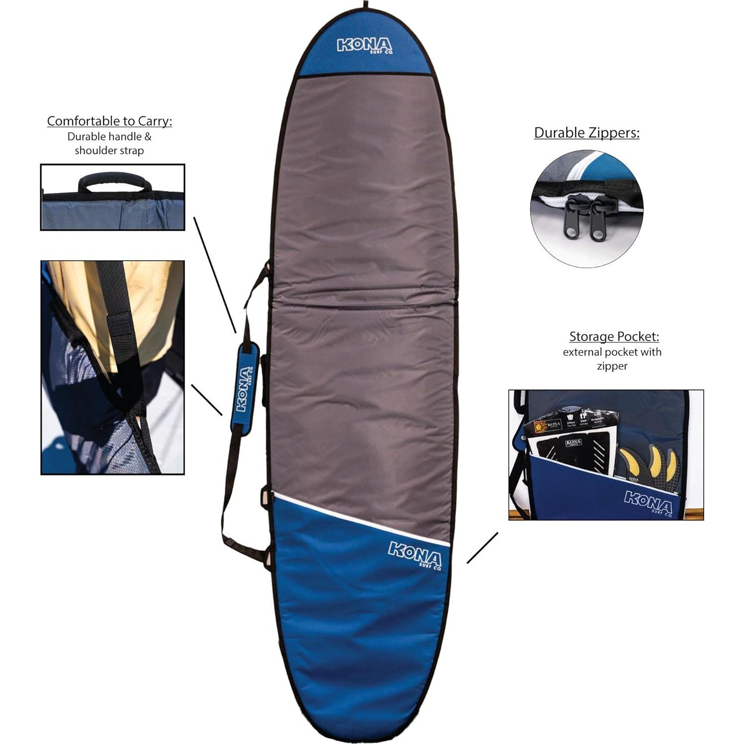 Bolsa de Surf KONA 10ft Acolchada Impermeable UV