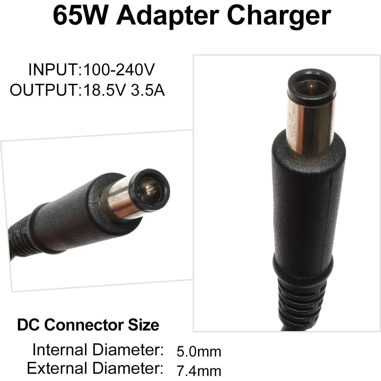 Cargador de Laptop 65W DONG GUAN SK90185350 18.5V 3.5A