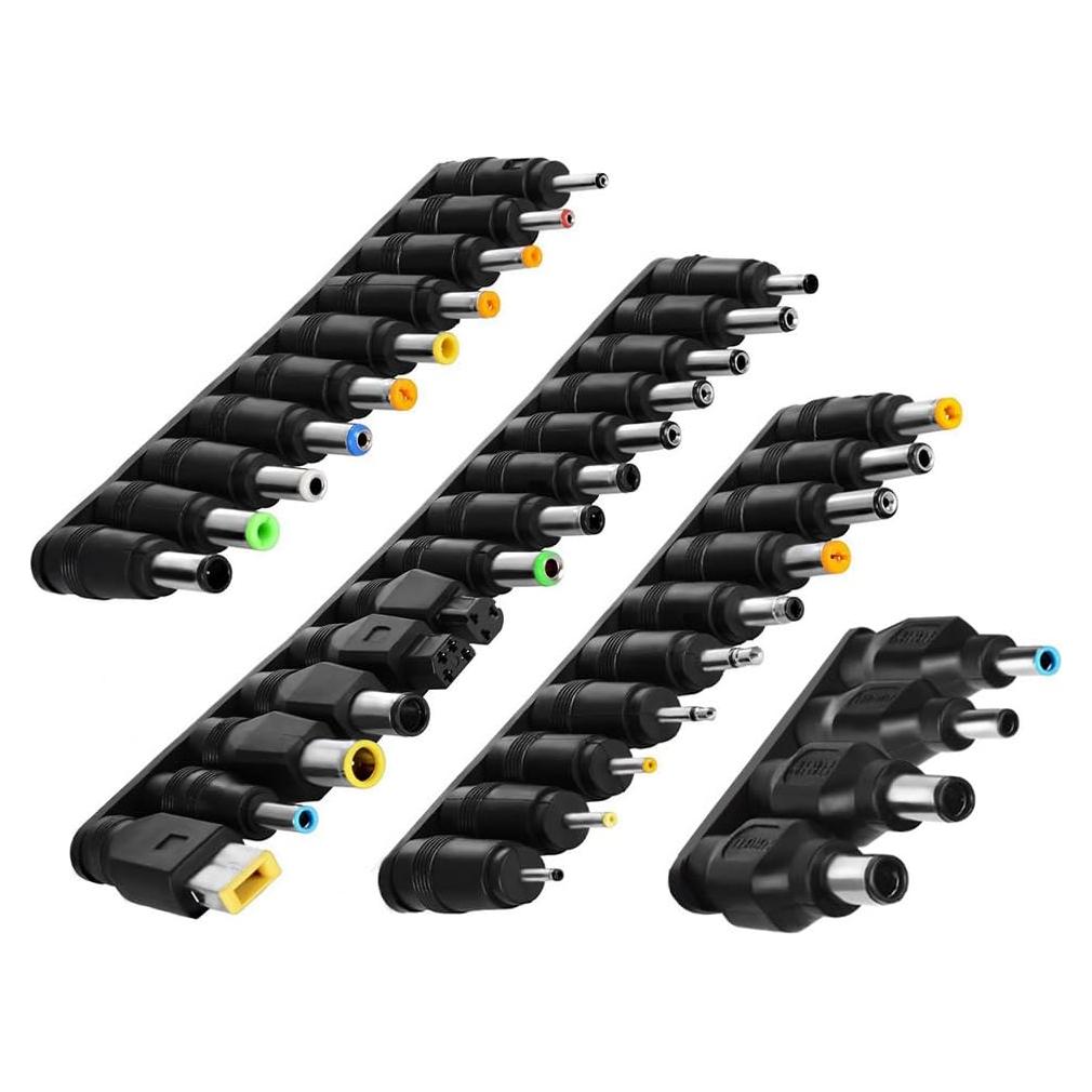 Adaptadores de Corriente Universal 38 PCS Aceyoon 5.5x2.1mm