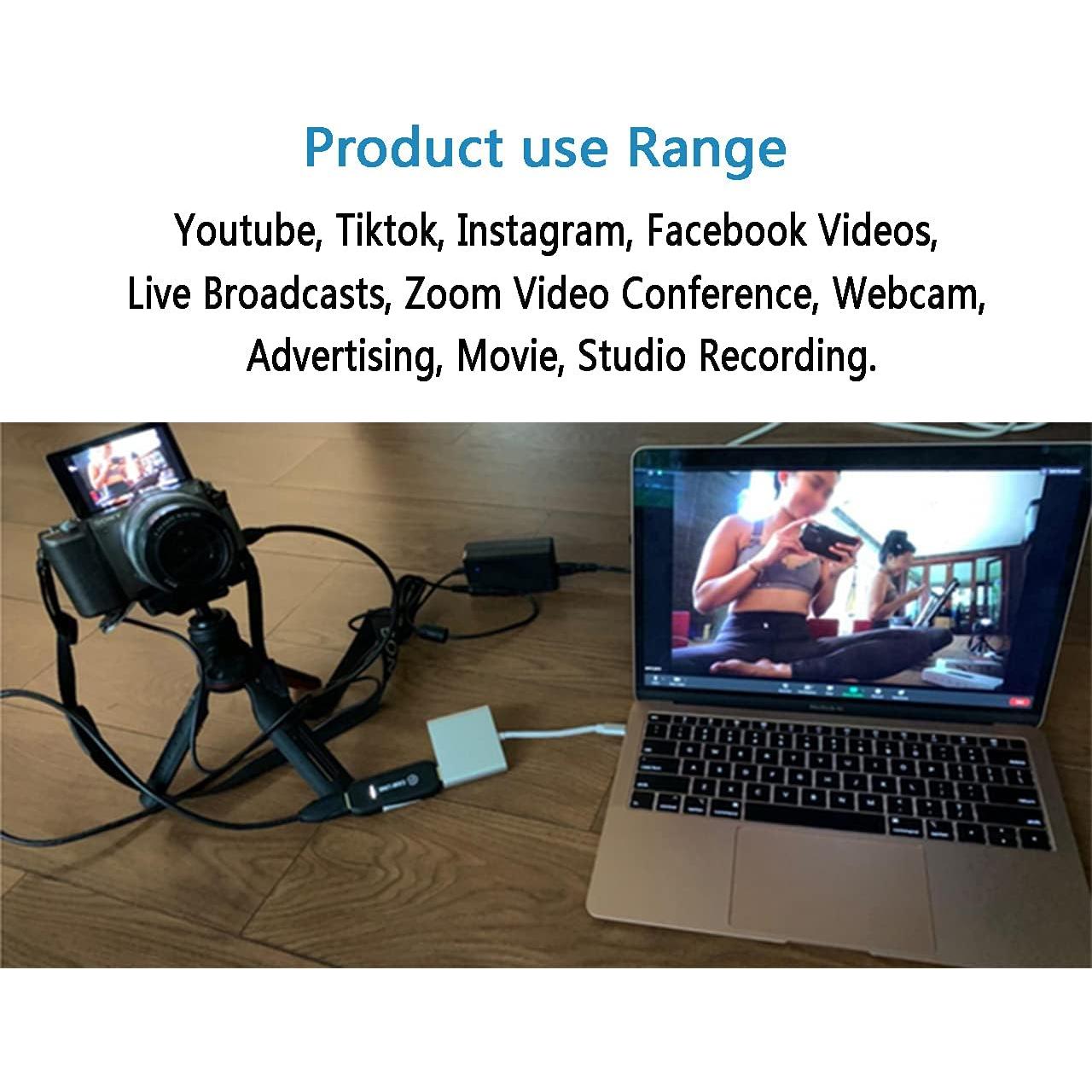 Adaptador de Corriente DMW-AC10 y Batería Falsa DMW-DCC8 para Cámaras Panasonic Lumix