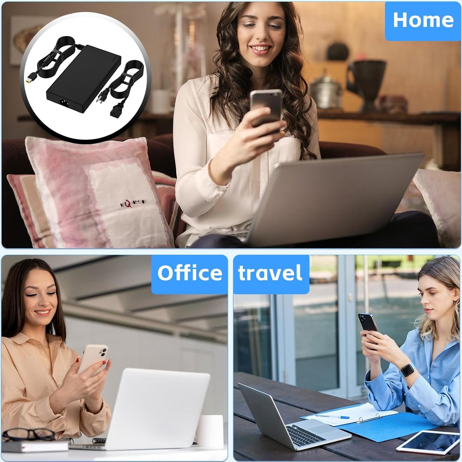 Cargador de Laptop 300W 20V 15A Lenovo Legion ADL300SDC3A