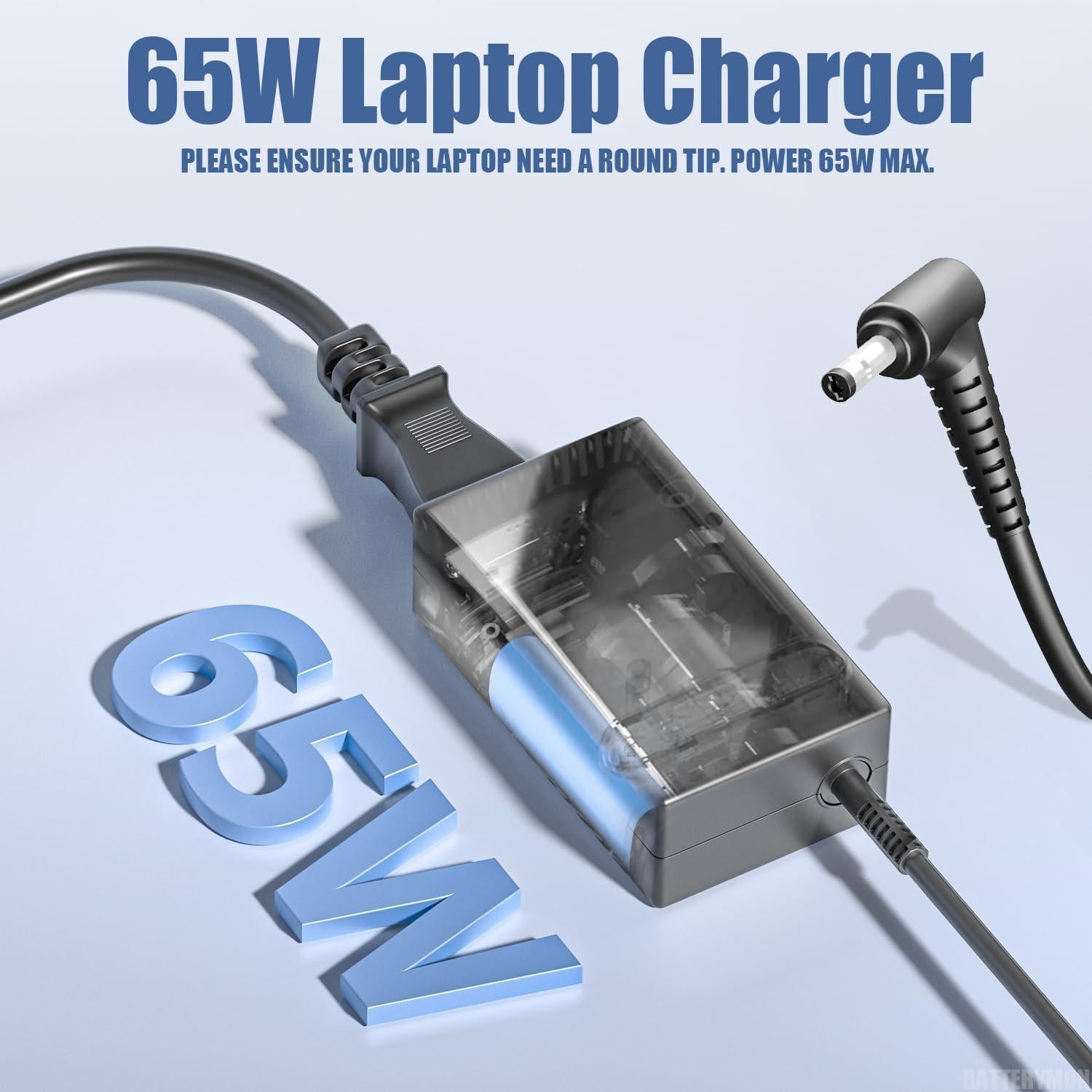 Cargador de Laptop 65W Lenovo Ideapad Flex Yoga 20V 3.25A