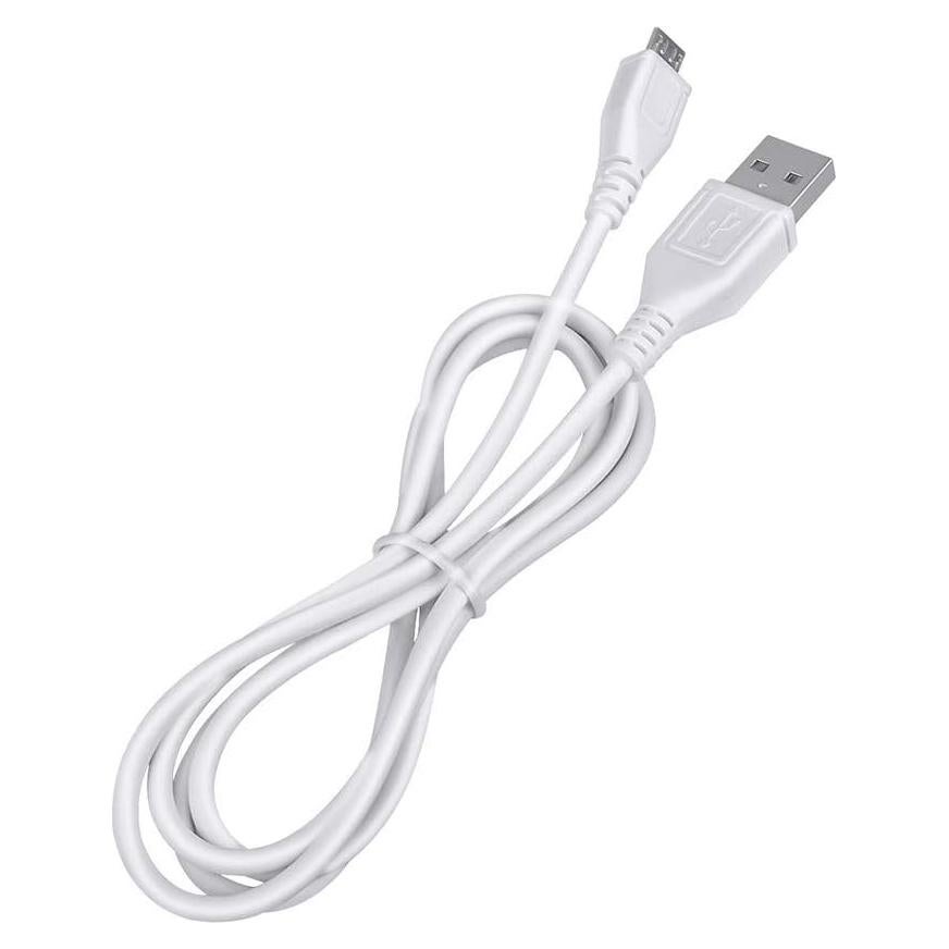 Cable de Datos Micro USB 1.52m J-ZMQER Blanco para PC